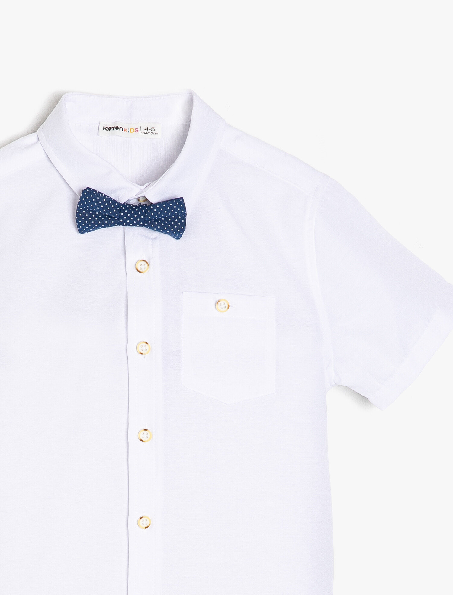  Erkek Çocuk Desenli Gömlek Cep Detaylı