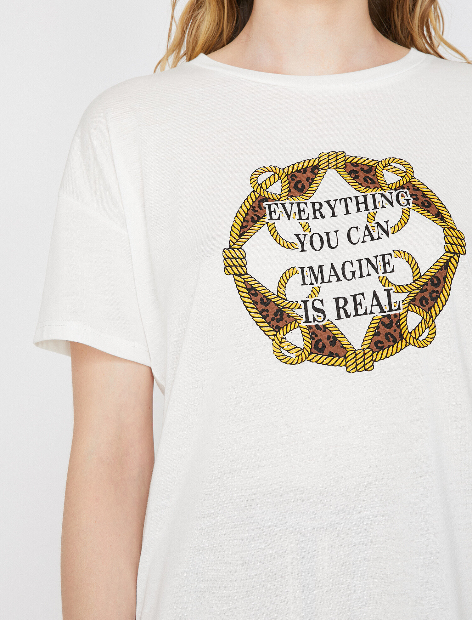   Yazılı Baskılı Tişört