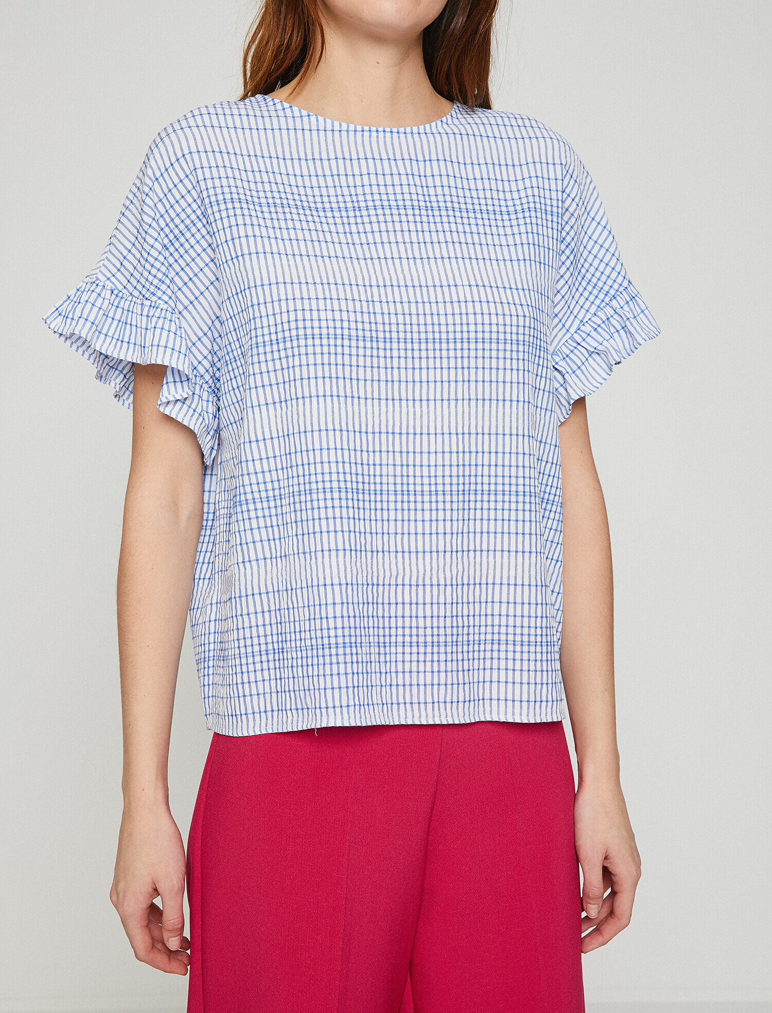   Fırfır Detaylı Bluz