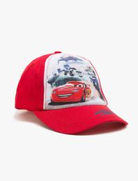 Arabalar Baskılı Şapka