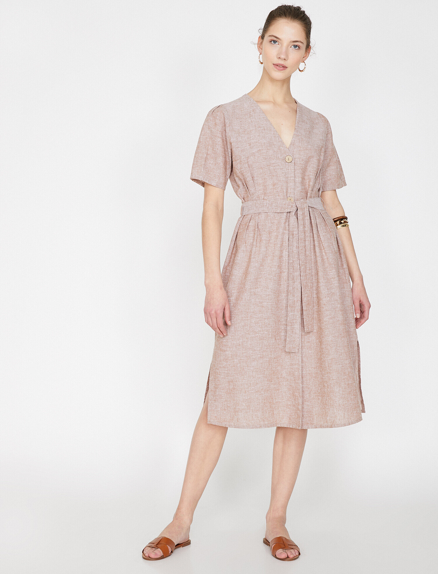   The Natural Look Dress - Doğal Dokulu Elbise
