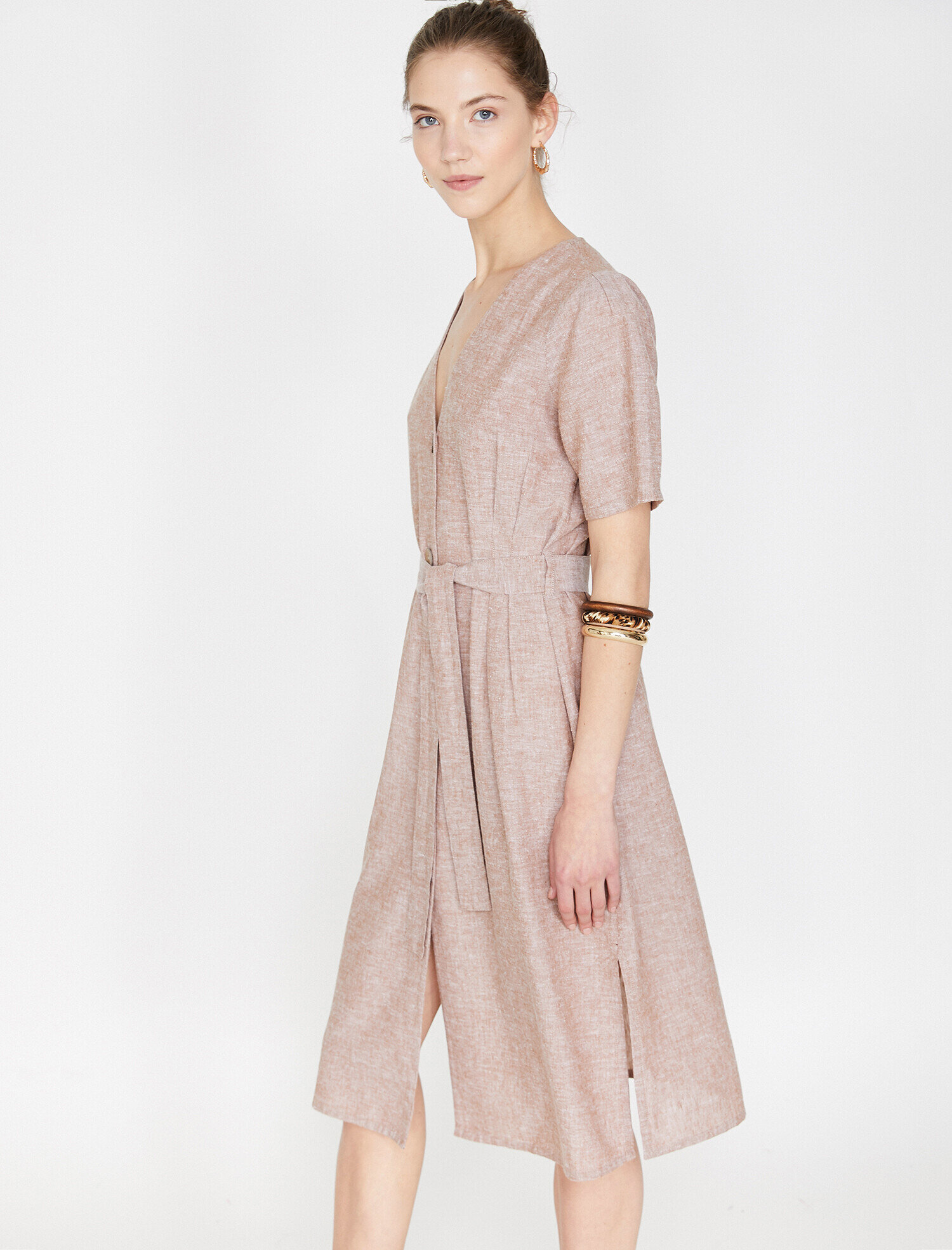   The Natural Look Dress - Doğal Dokulu Elbise