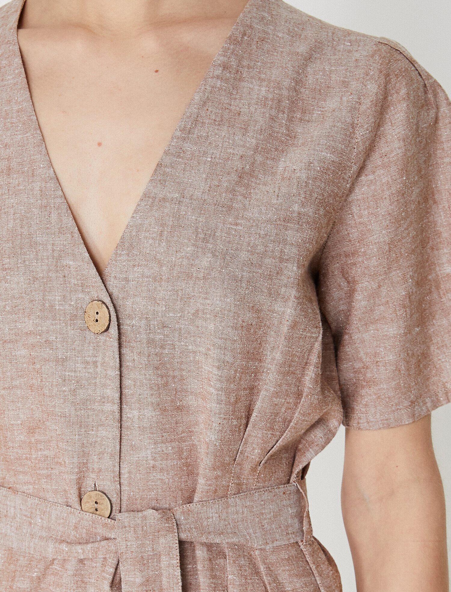  The Natural Look Dress - Doğal Dokulu Elbise