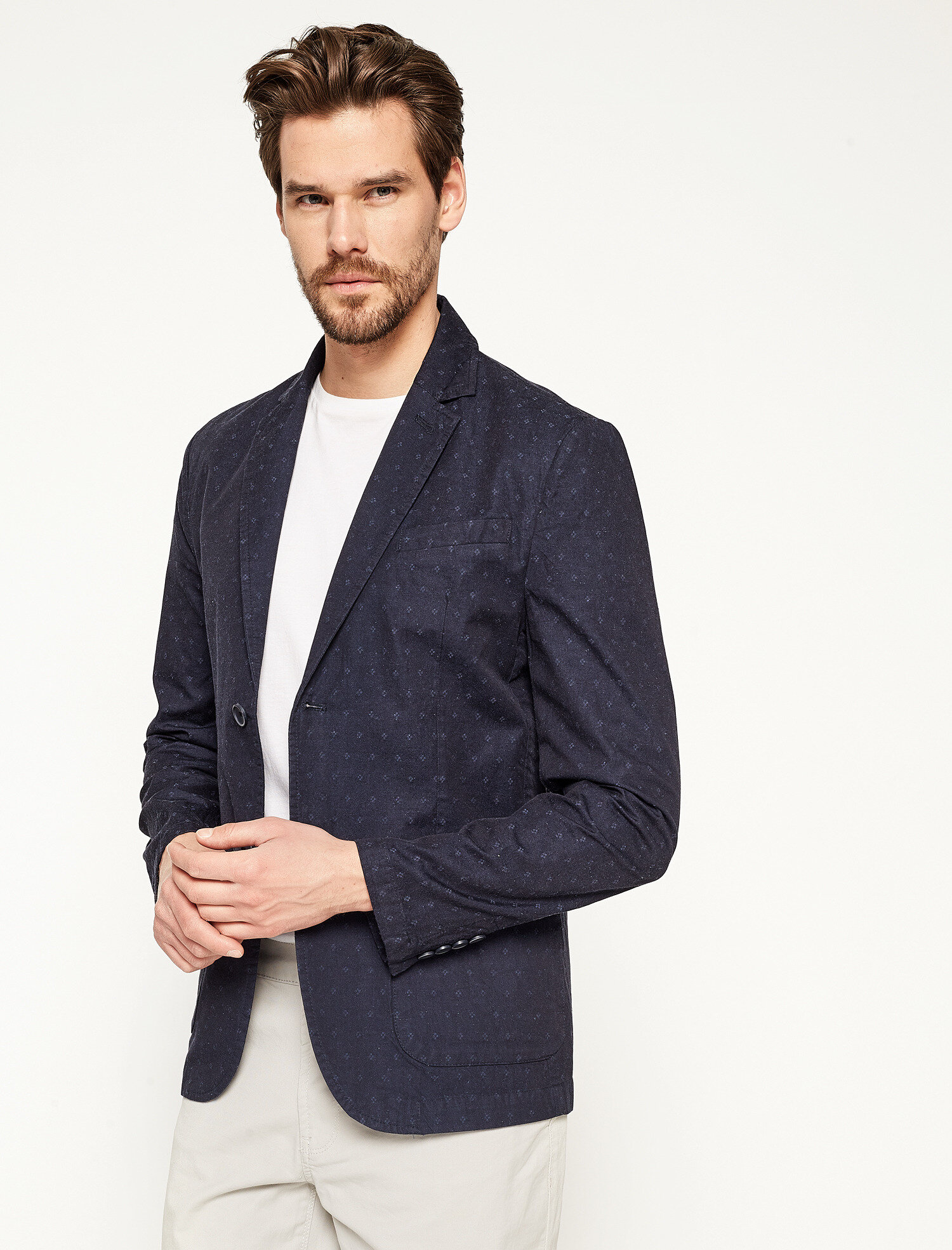   Düğme Detaylı Ceket