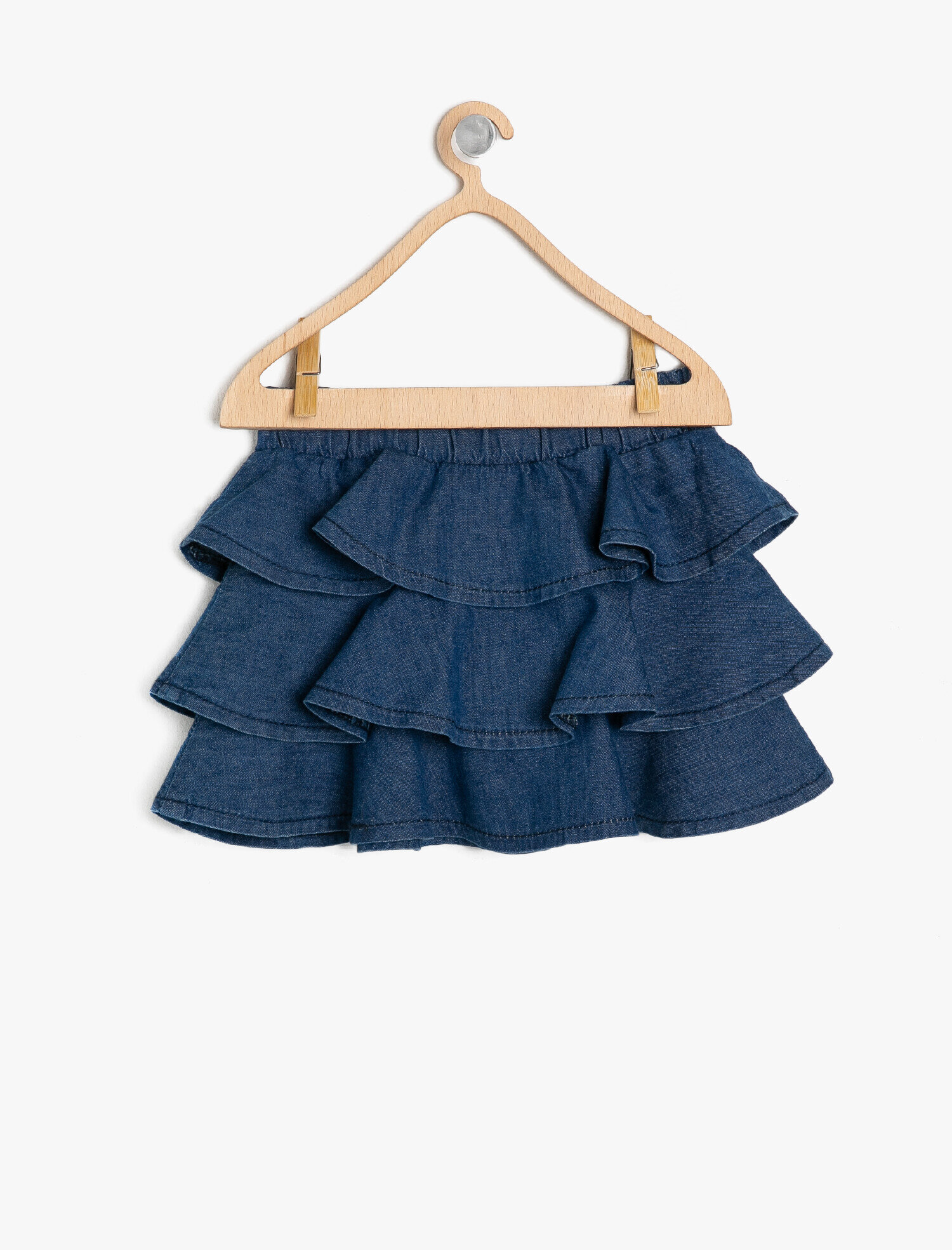  Kız Bebek Fırfır Detaylı Etek