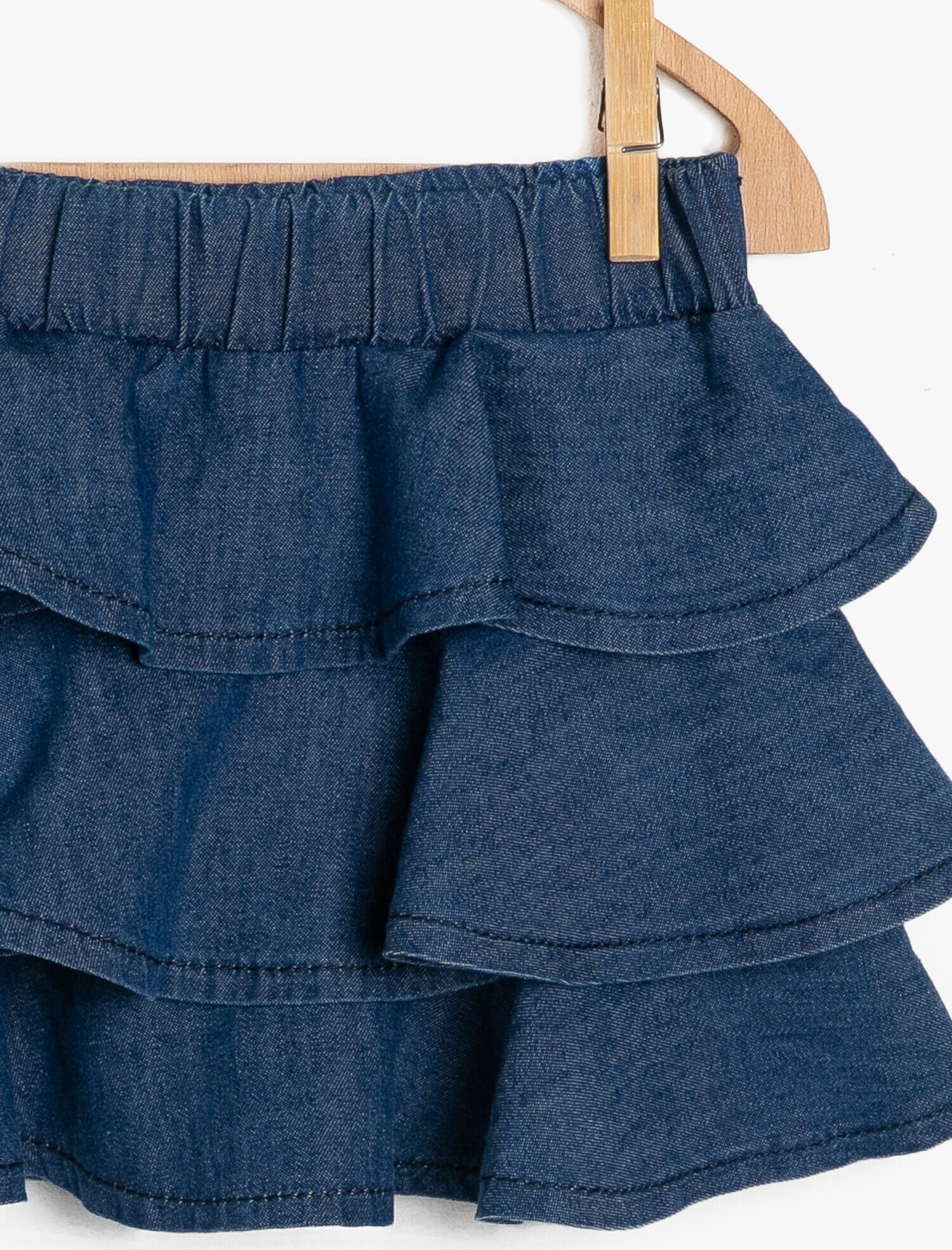  Kız Bebek Fırfır Detaylı Etek