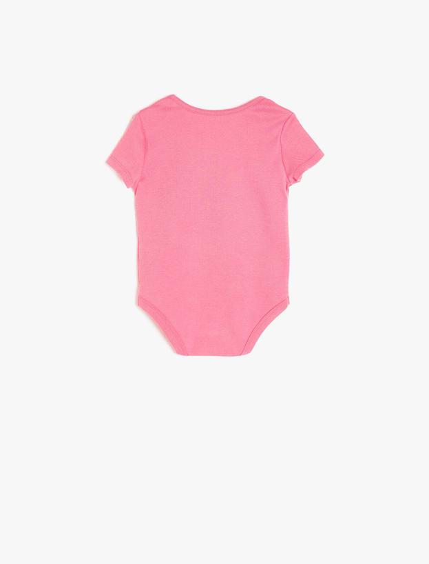  Kız Bebek Baskılı Çıtçıtlı Body