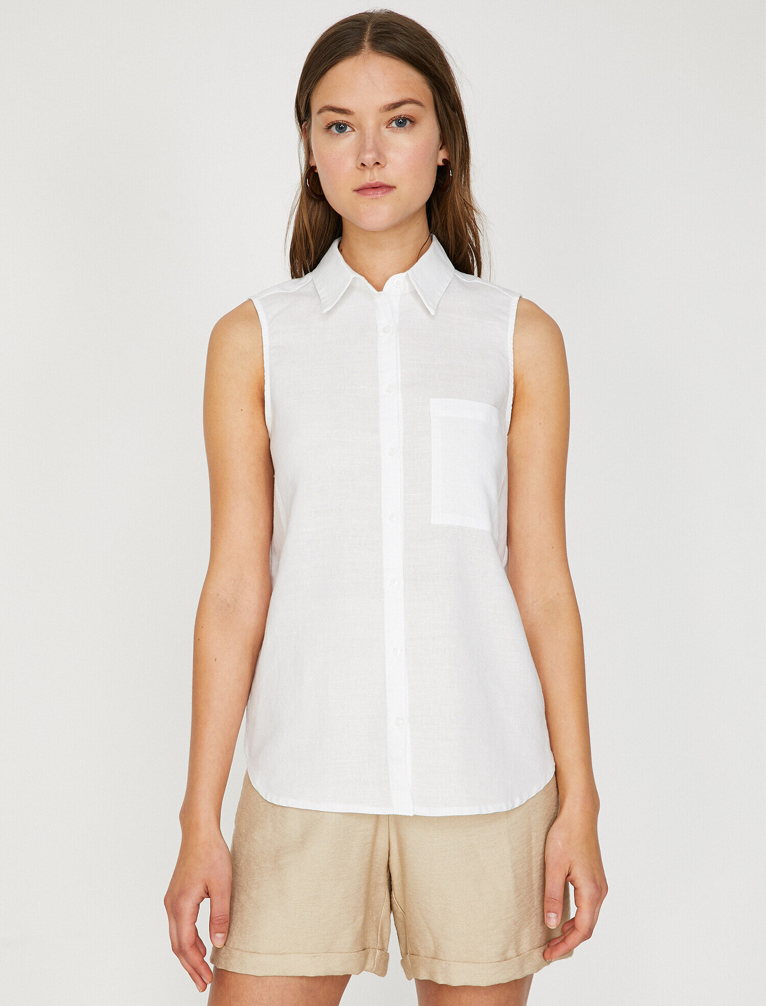   Cep Detaylı Gömlek