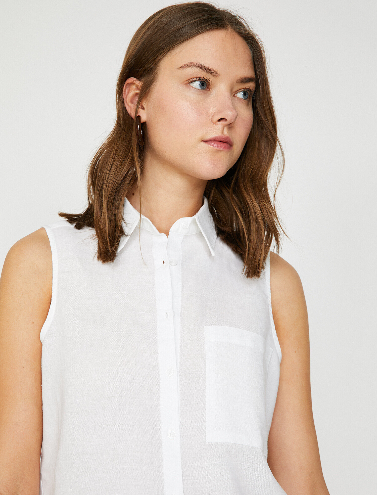   Cep Detaylı Gömlek