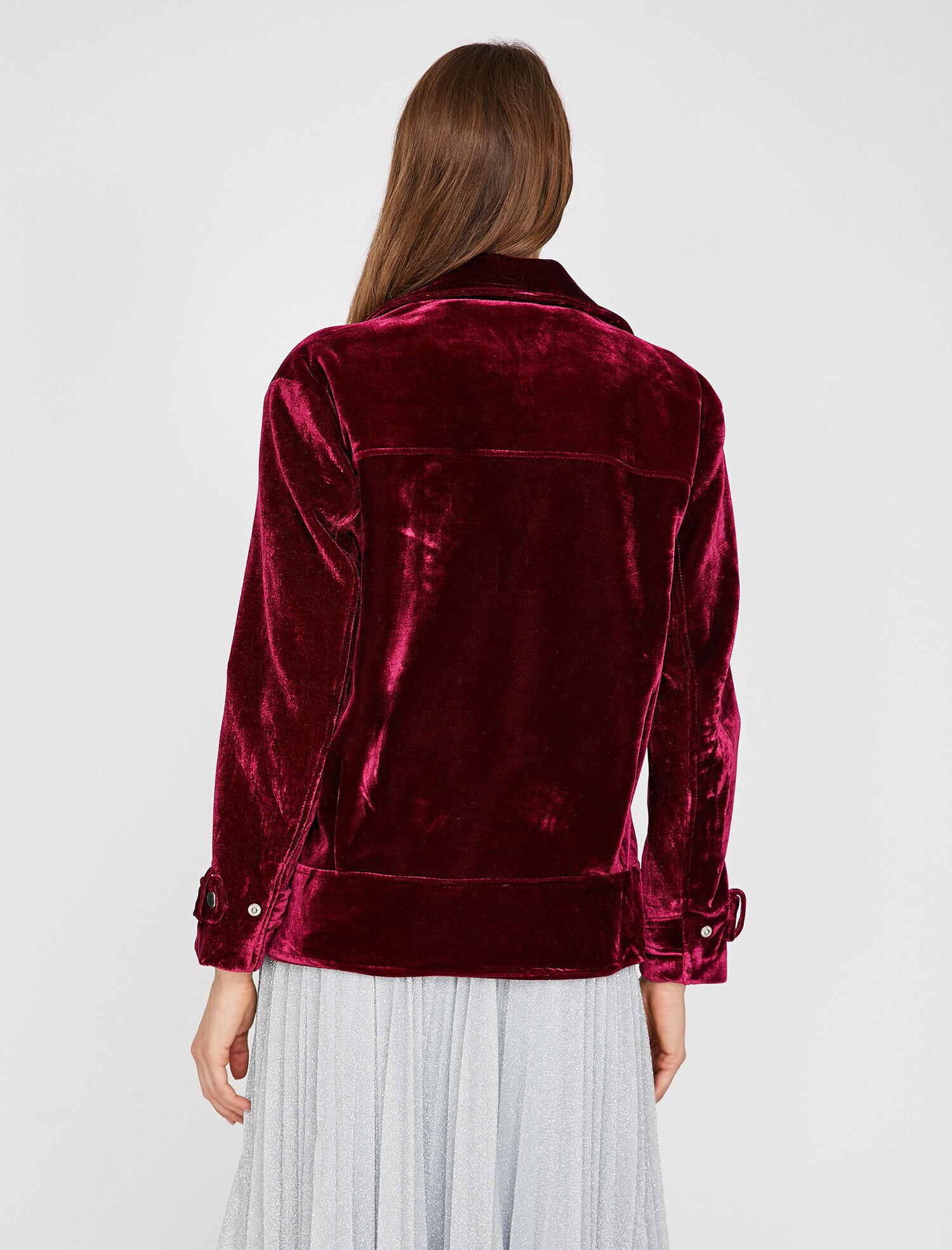   Fermuar Detaylı Mont