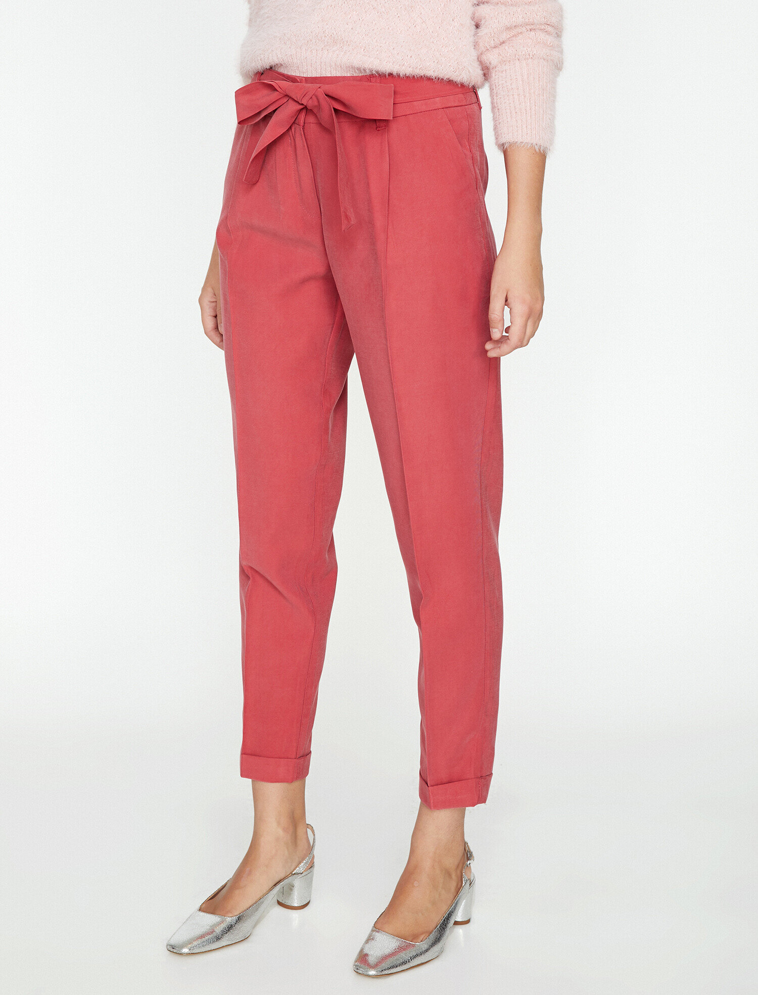   Beli Bağlamalı Pantolon