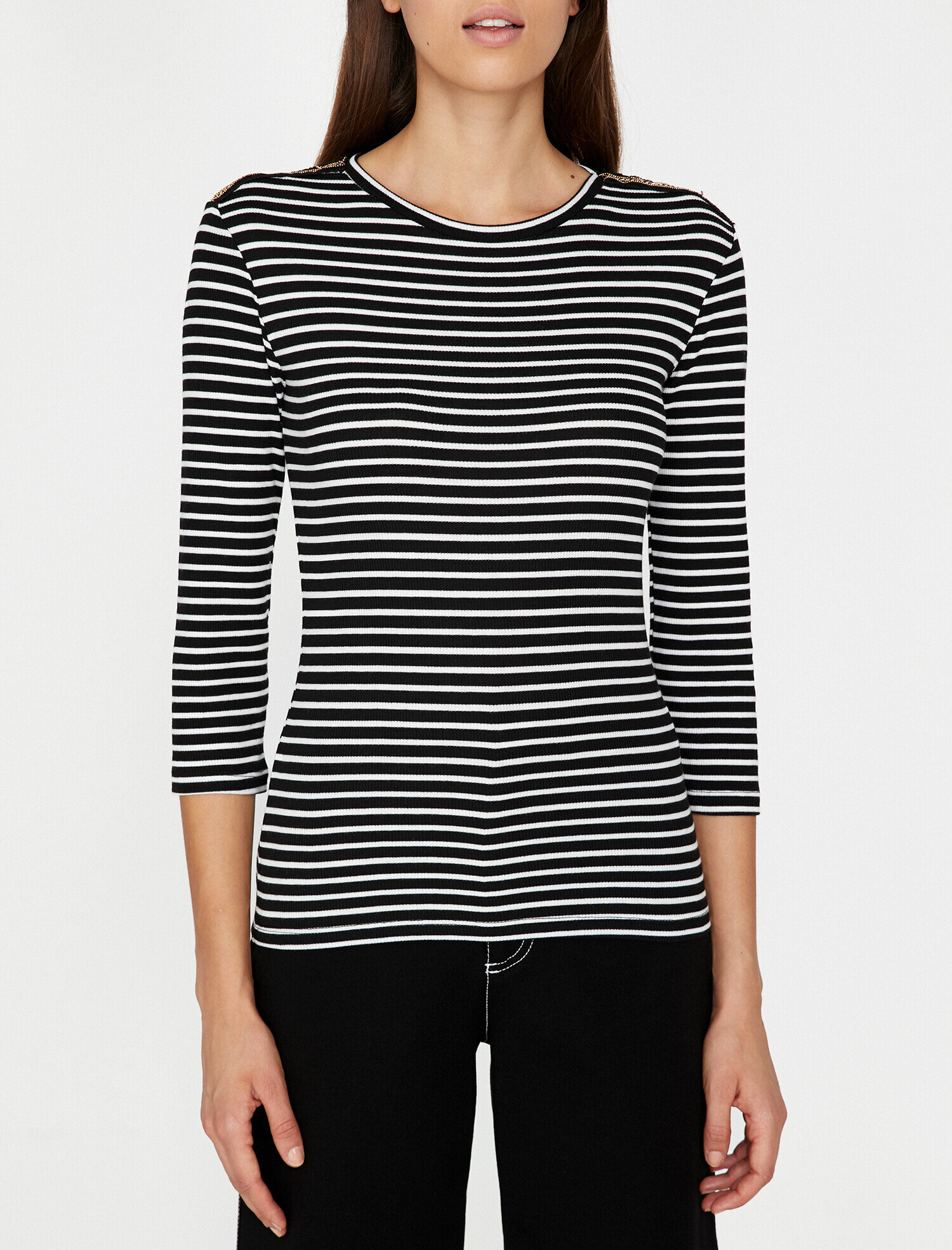   Çizgili T-Shirt