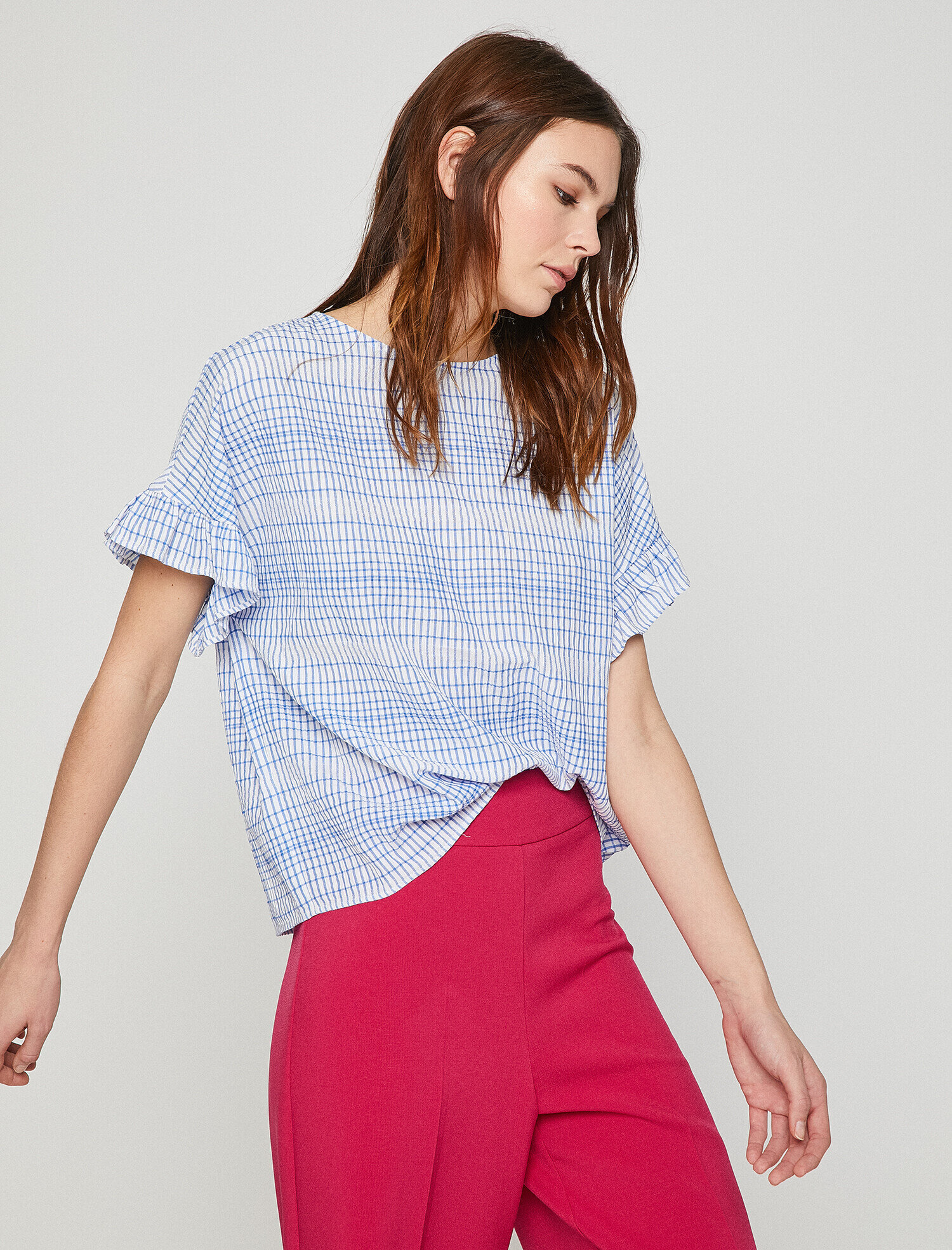   Fırfır Detaylı Bluz