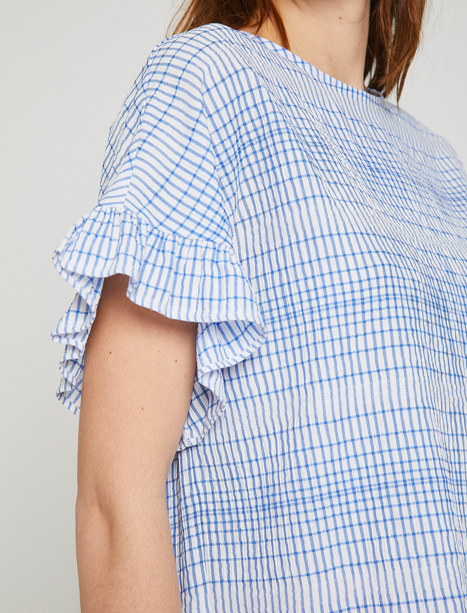   Fırfır Detaylı Bluz