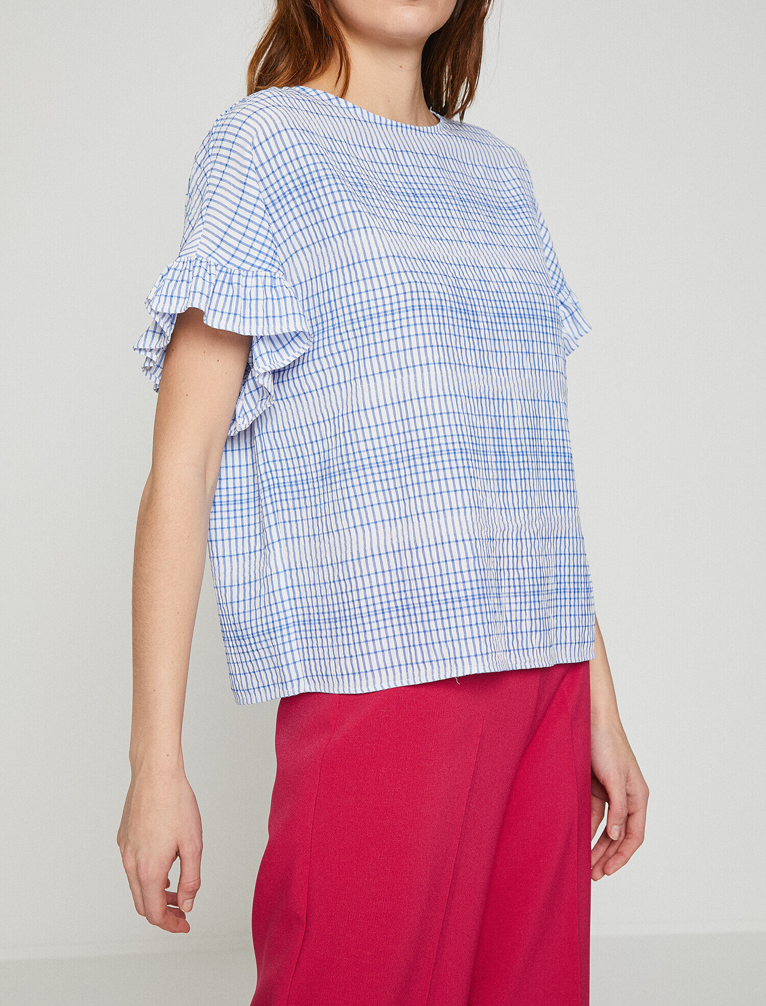   Fırfır Detaylı Bluz