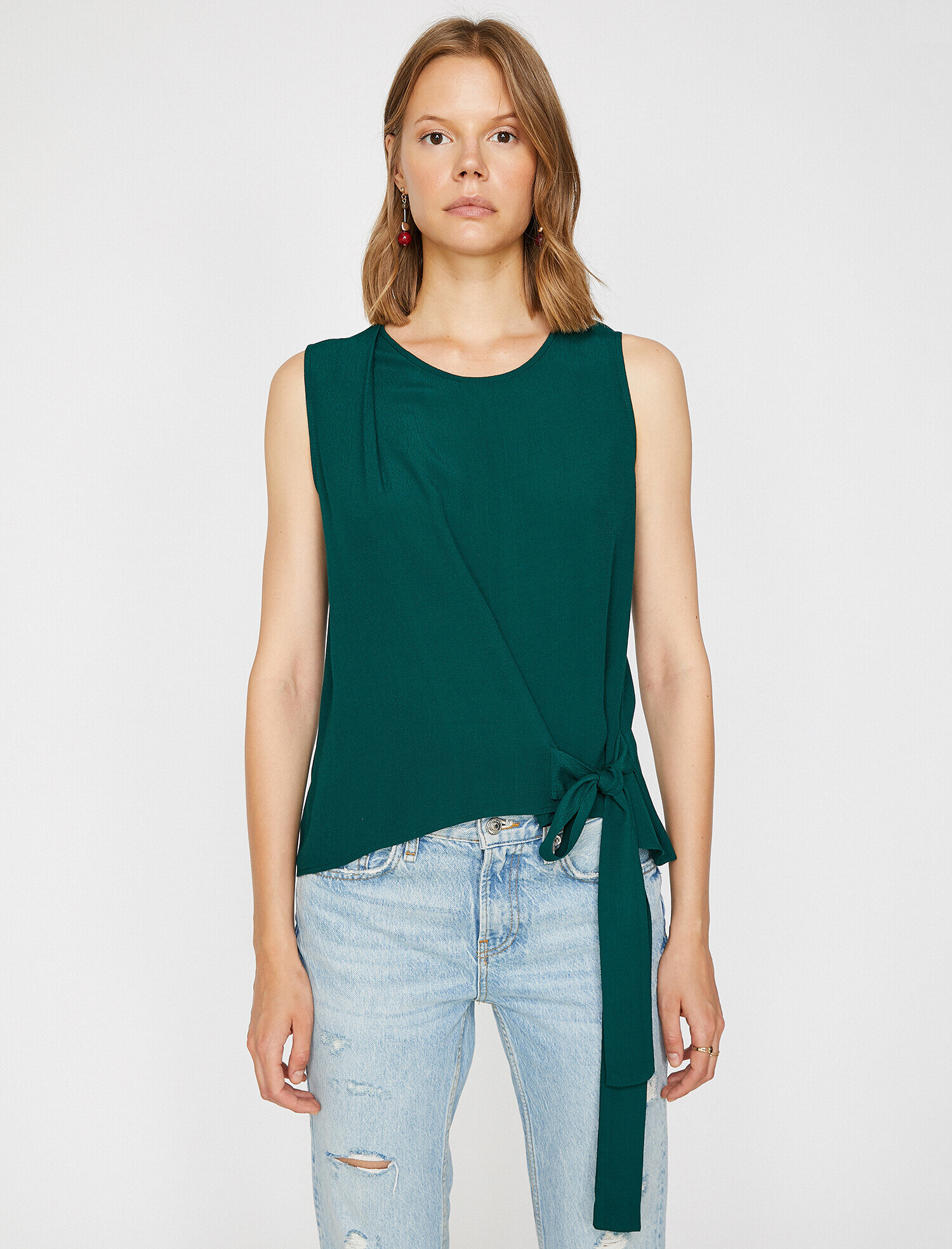   Bağlama Detaylı Gömlek