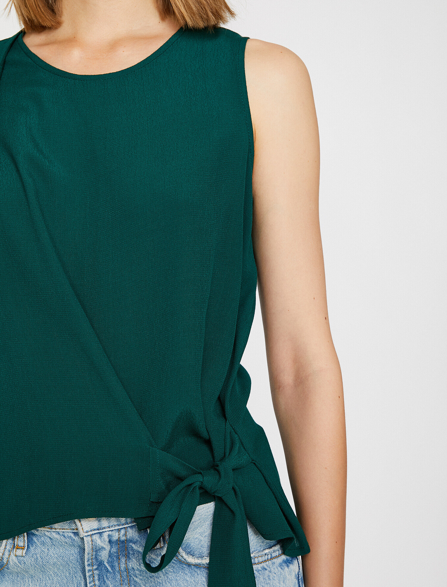   Bağlama Detaylı Gömlek