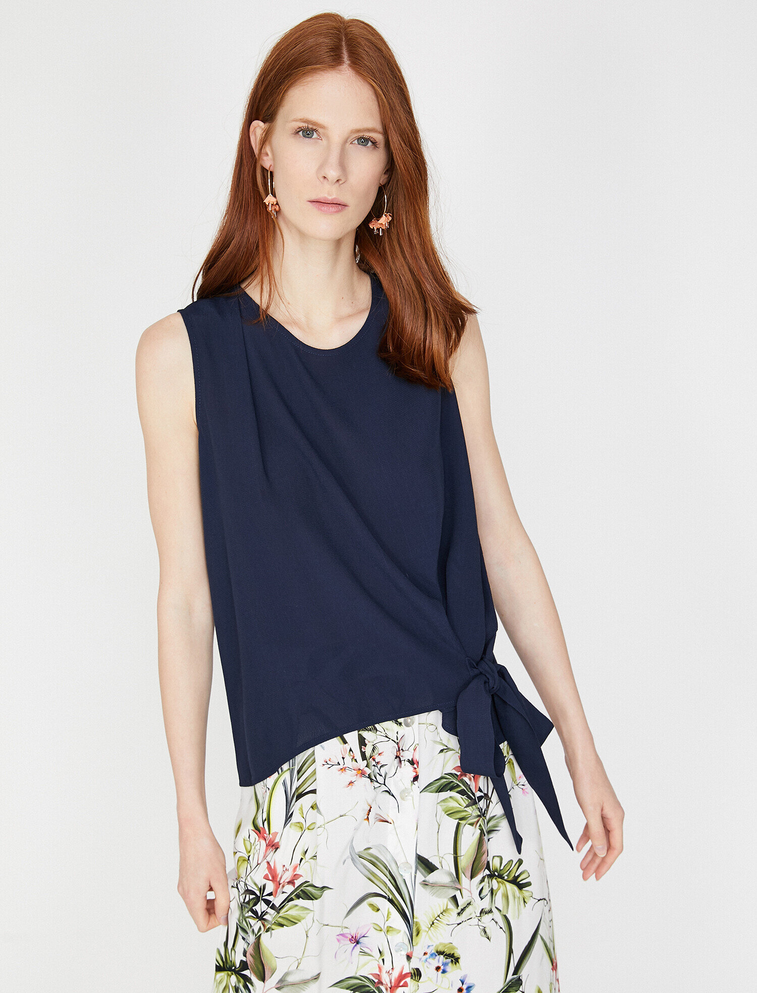   Bağlama Detaylı Gömlek