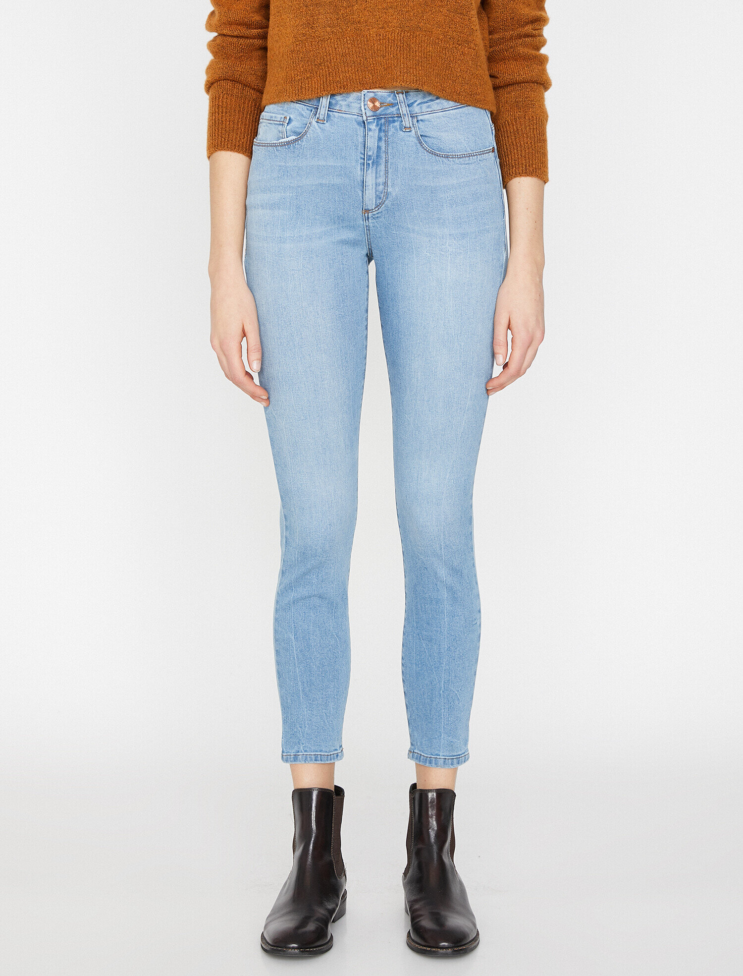 Dar Paça Kot Pantolon