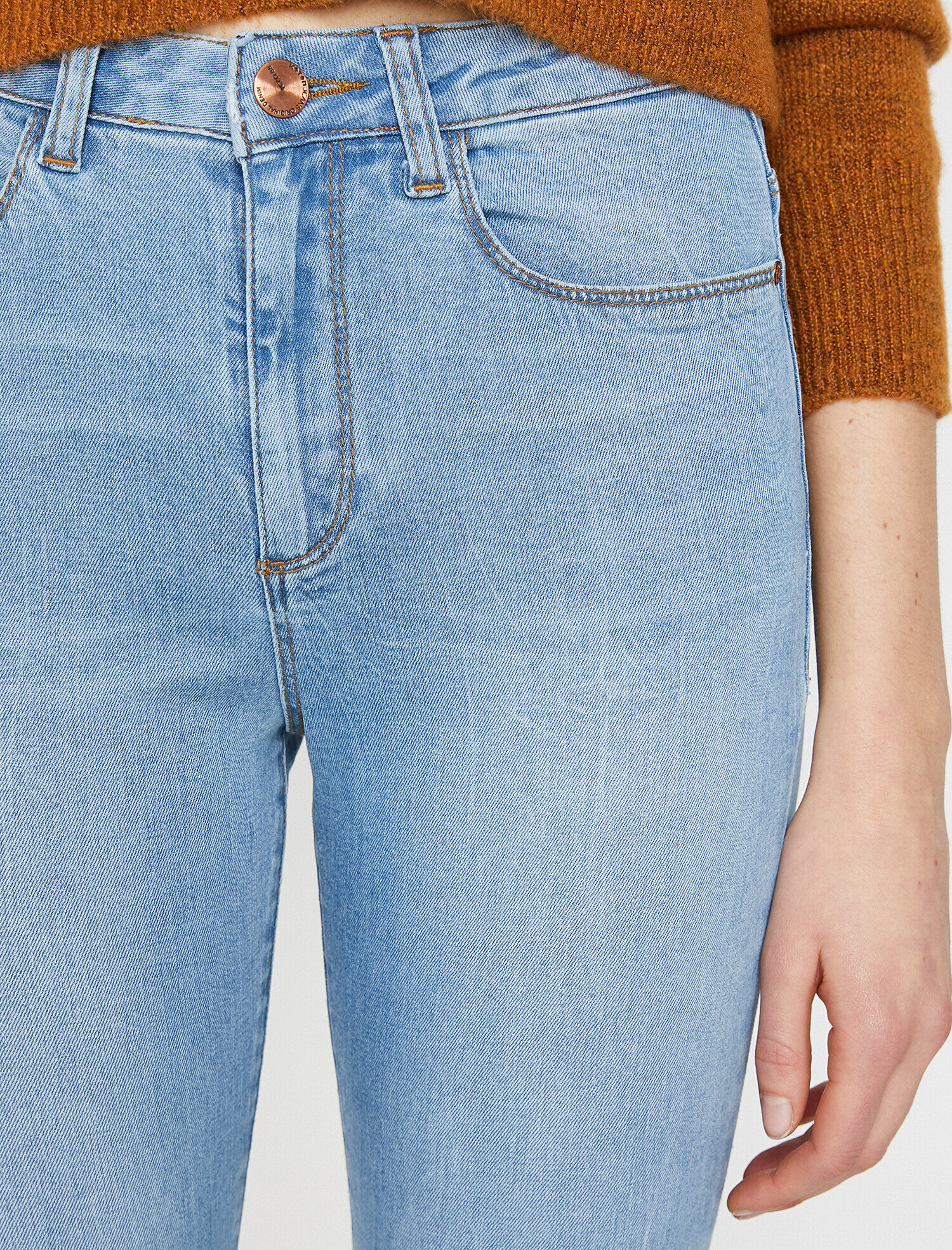 Dar Paça Kot Pantolon