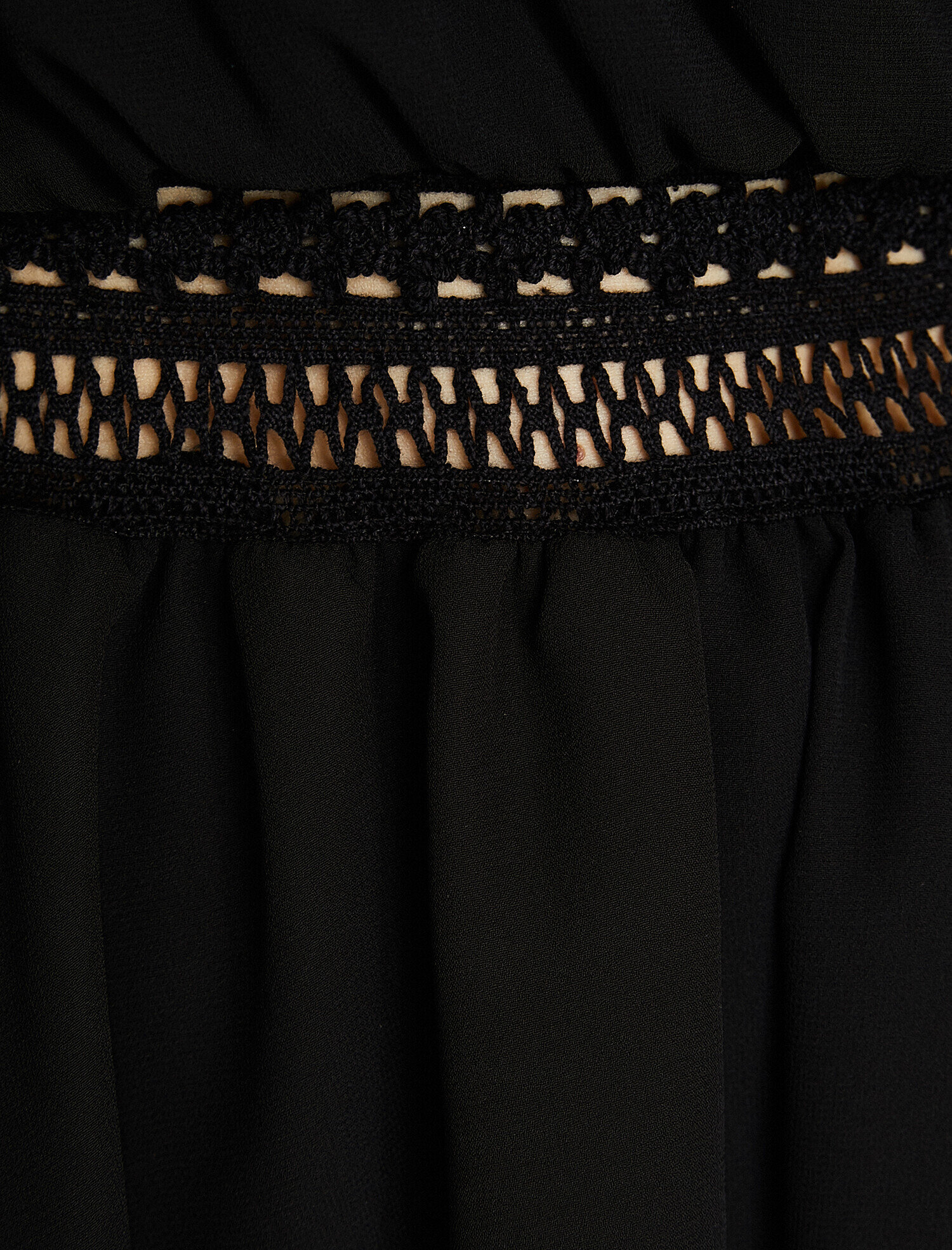   Dantel Detaylı Elbise