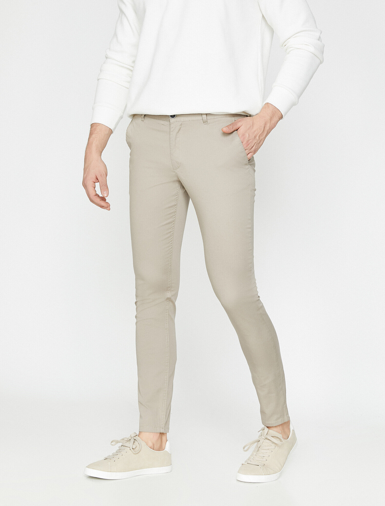 Cep Detaylı Pantolon