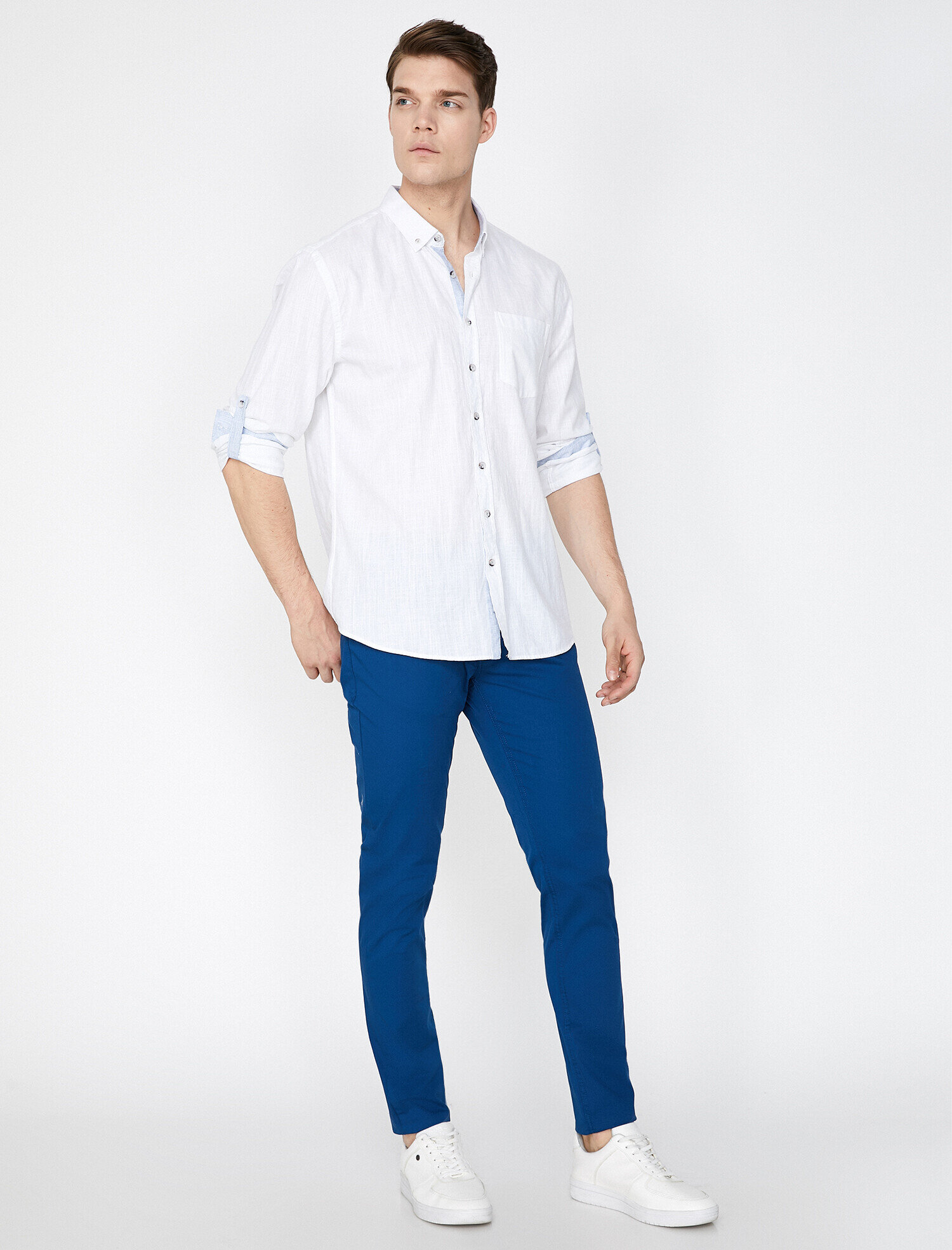   Cep Detaylı Pantolon