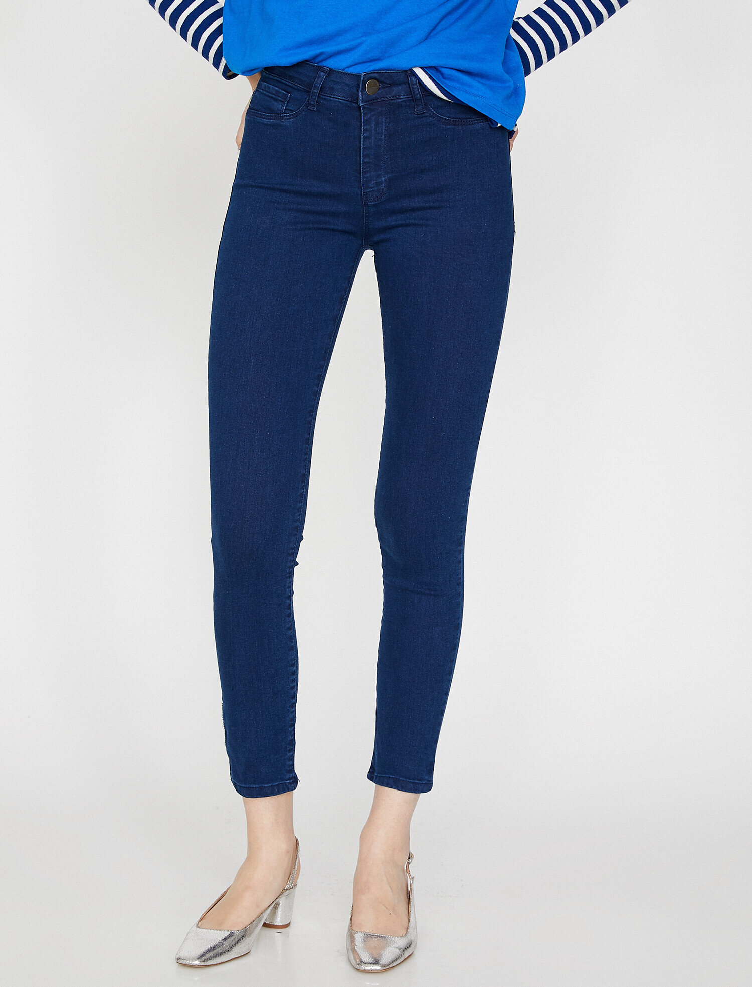   Düz Paça Kot Pantolon