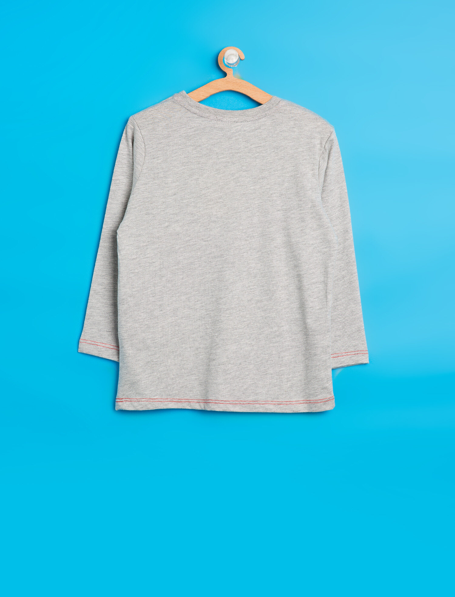  Erkek Çocuk Baskılı Tişört Uzun Kollu