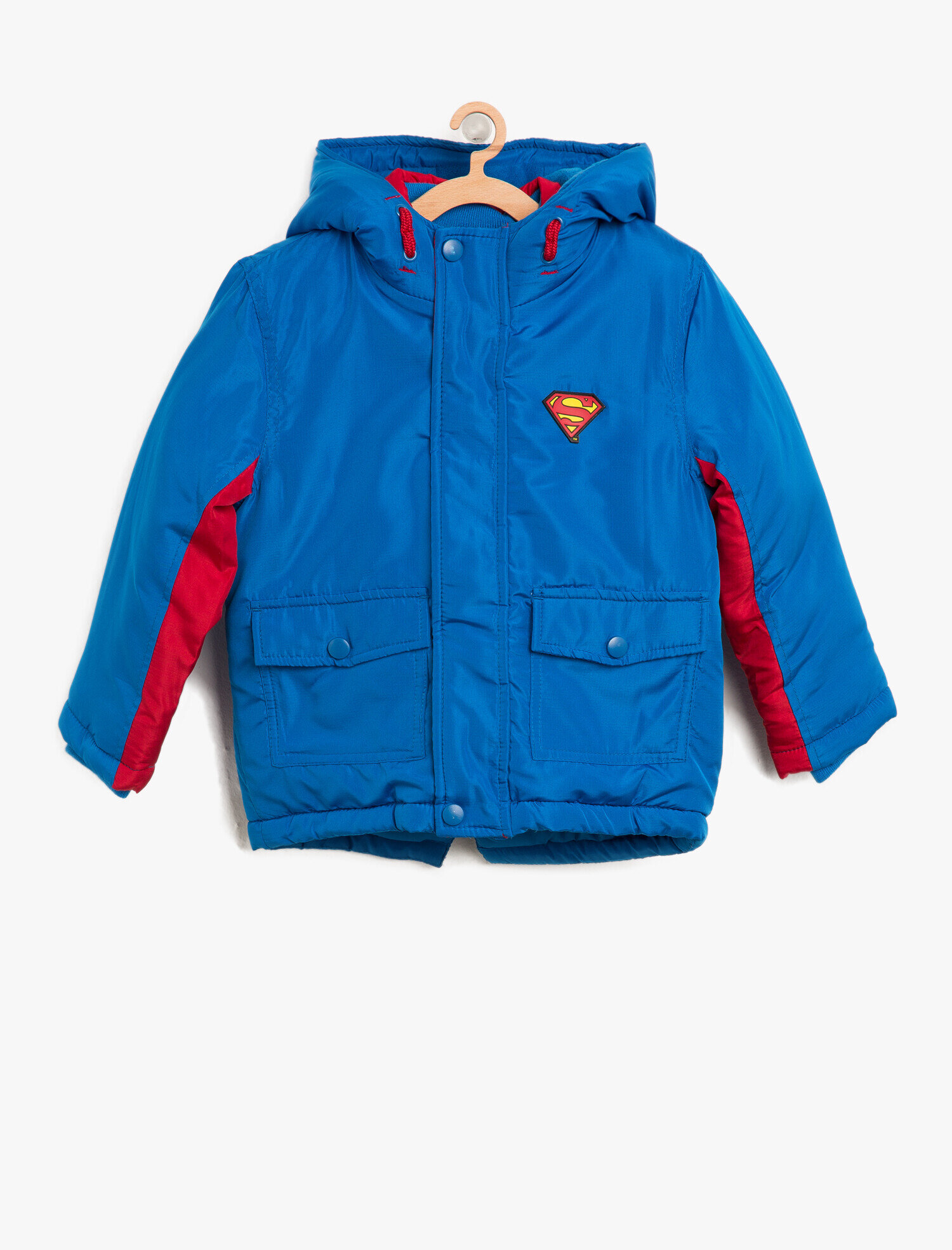  Erkek Çocuk Superman Aplike Detaylı Mont