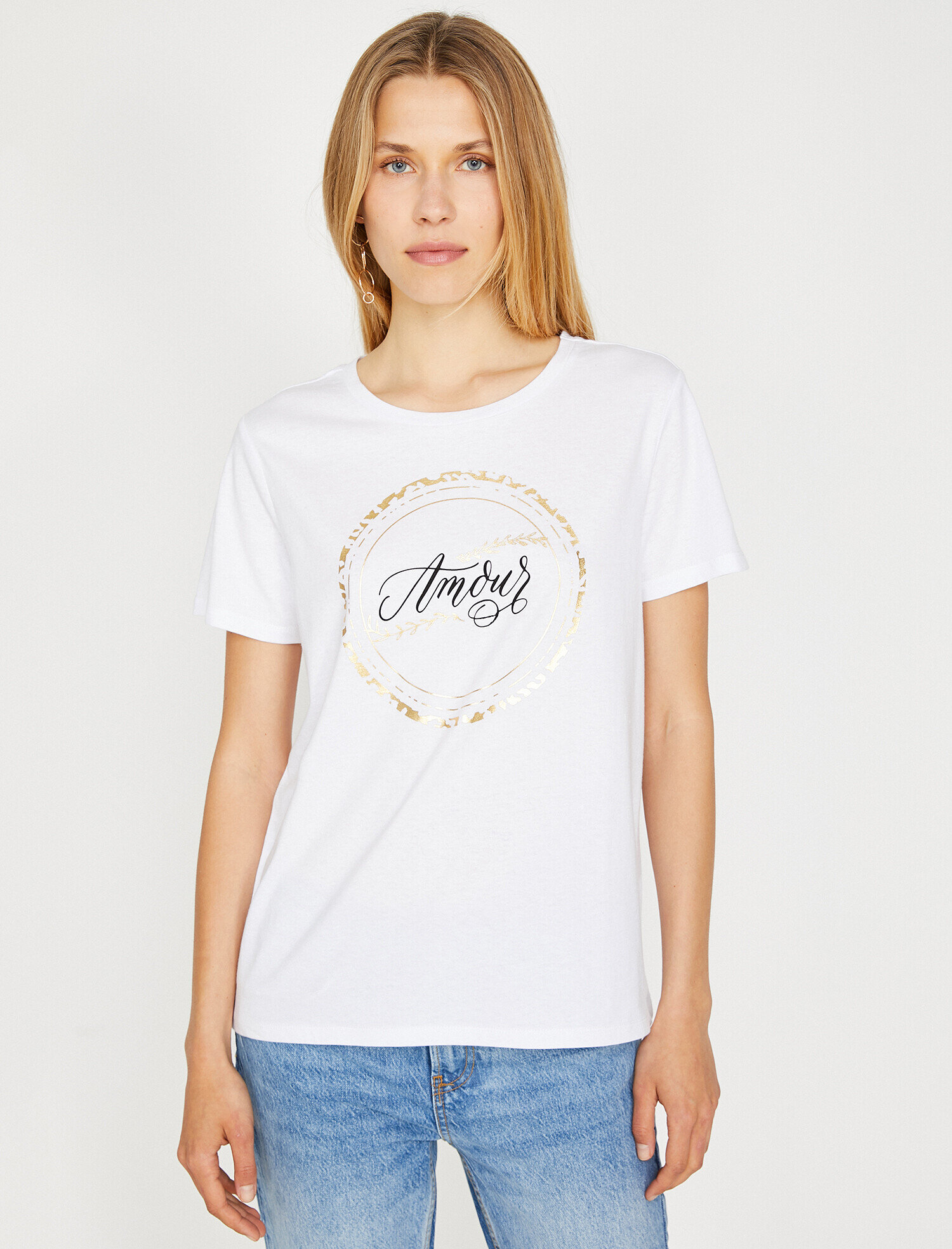   Yazılı Baskılı Tişört