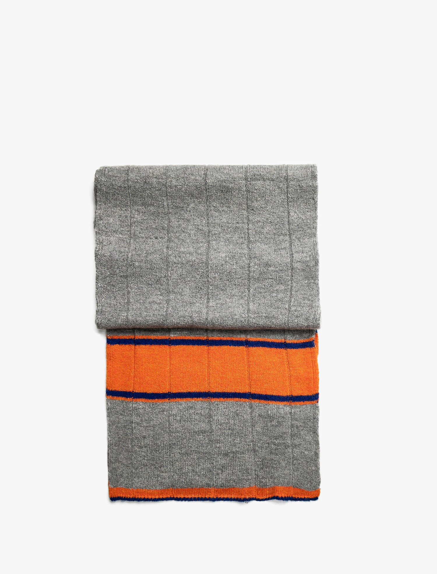  Kadın Çizgili Triko Atkı