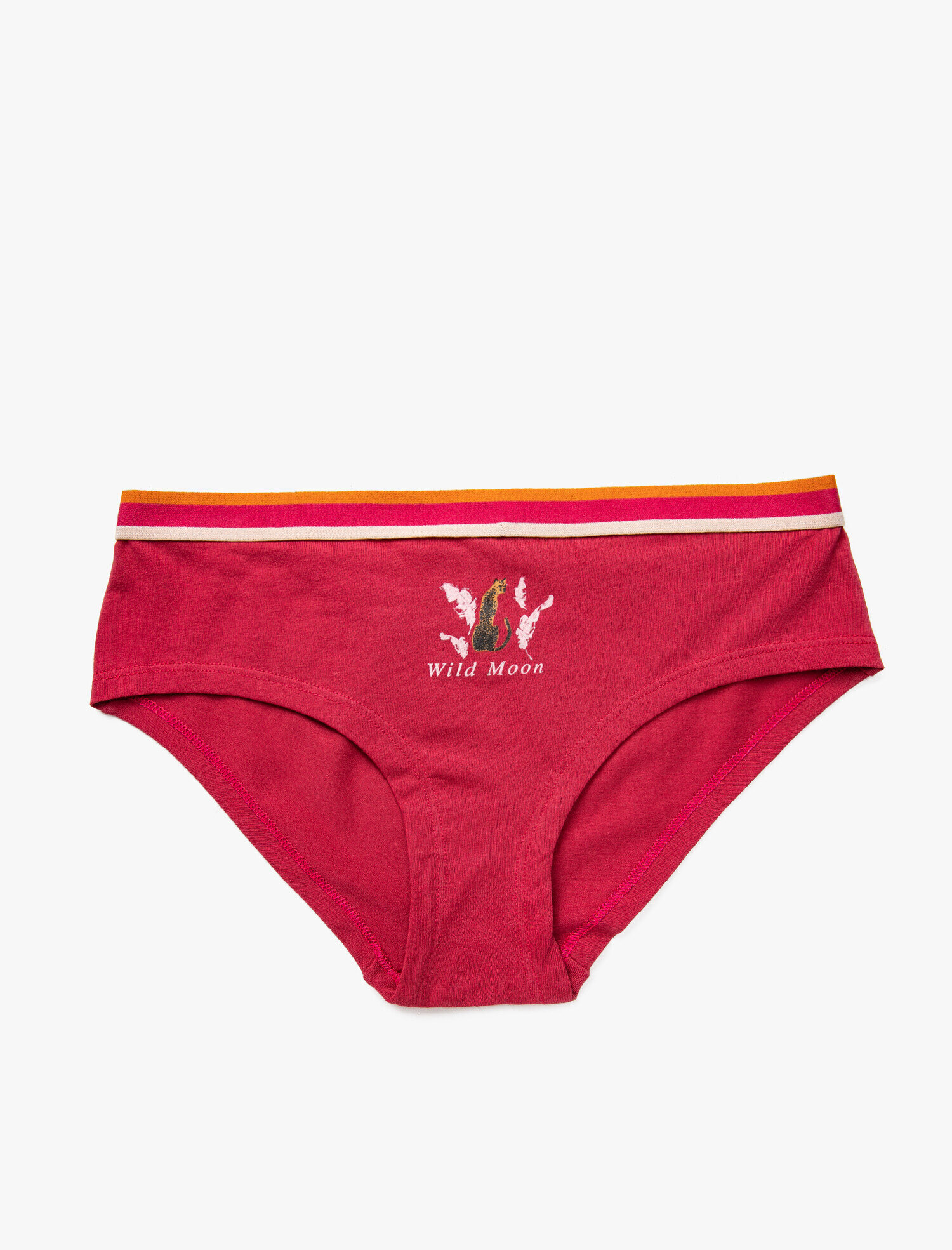   Pamuklu Baskılı Hipster Basic Külot