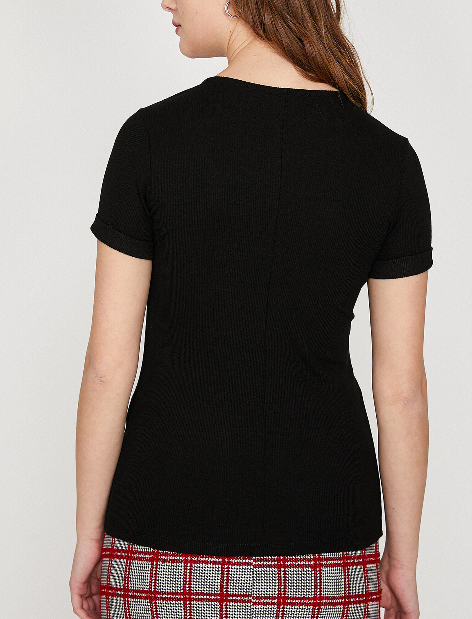   Bisiklet Yaka Tişört