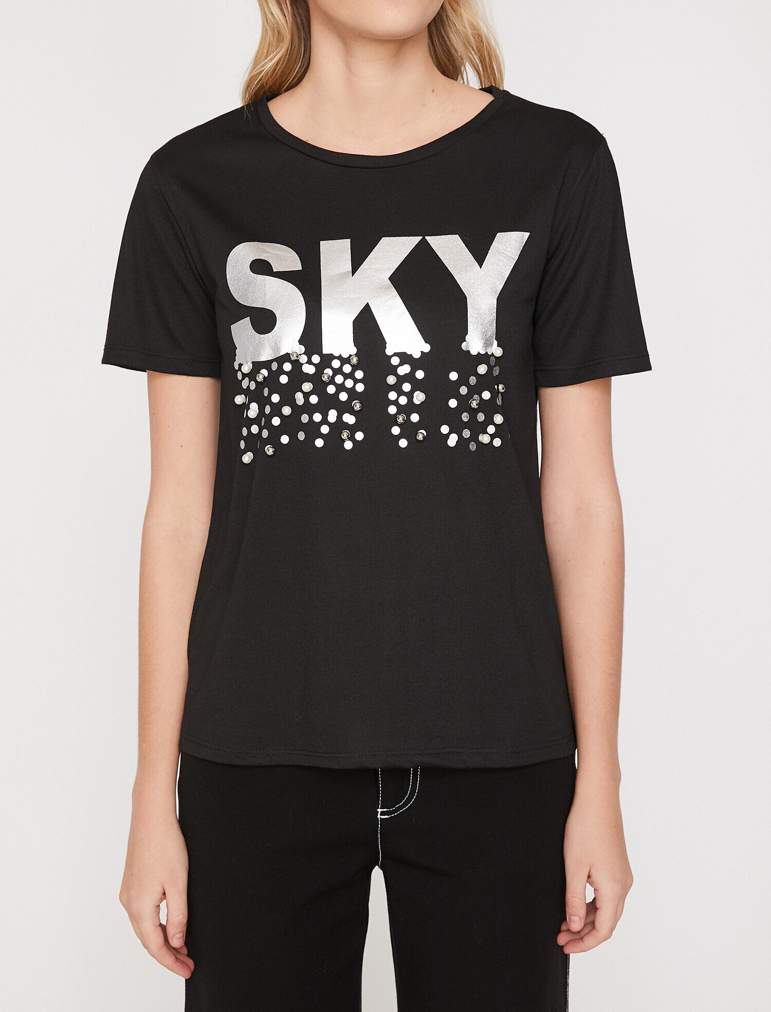   Yazılı Baskılı Tişört