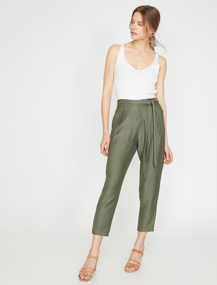  Cep Detaylı Pantolon