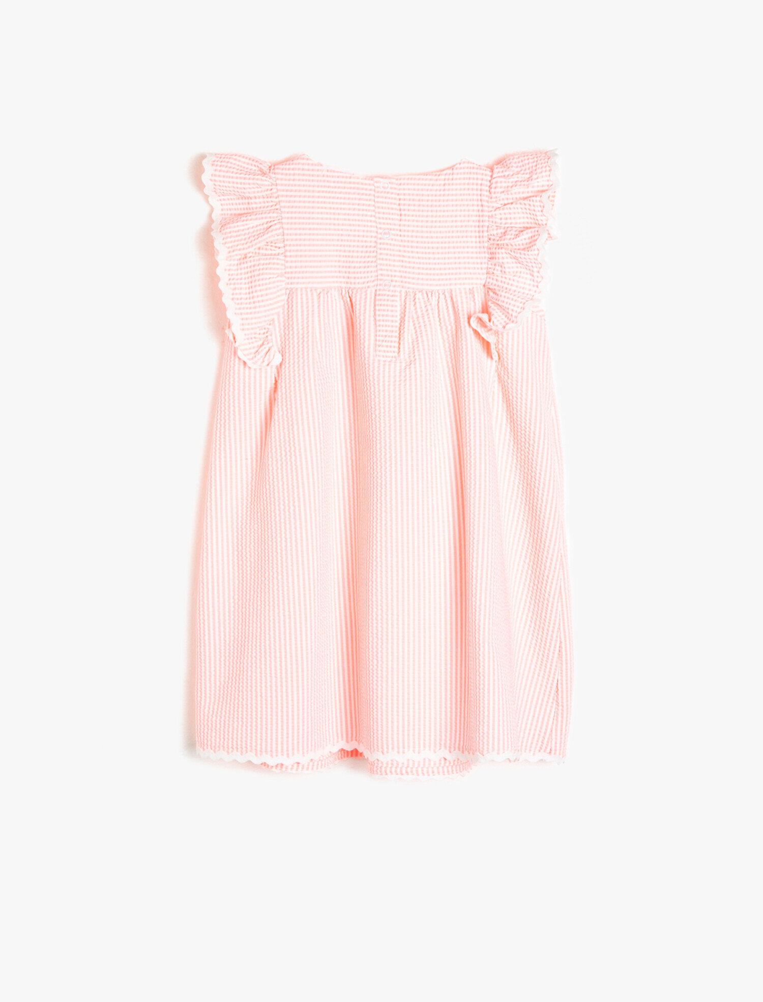 Kız Çocuk Fırfır Detaylı Elbise