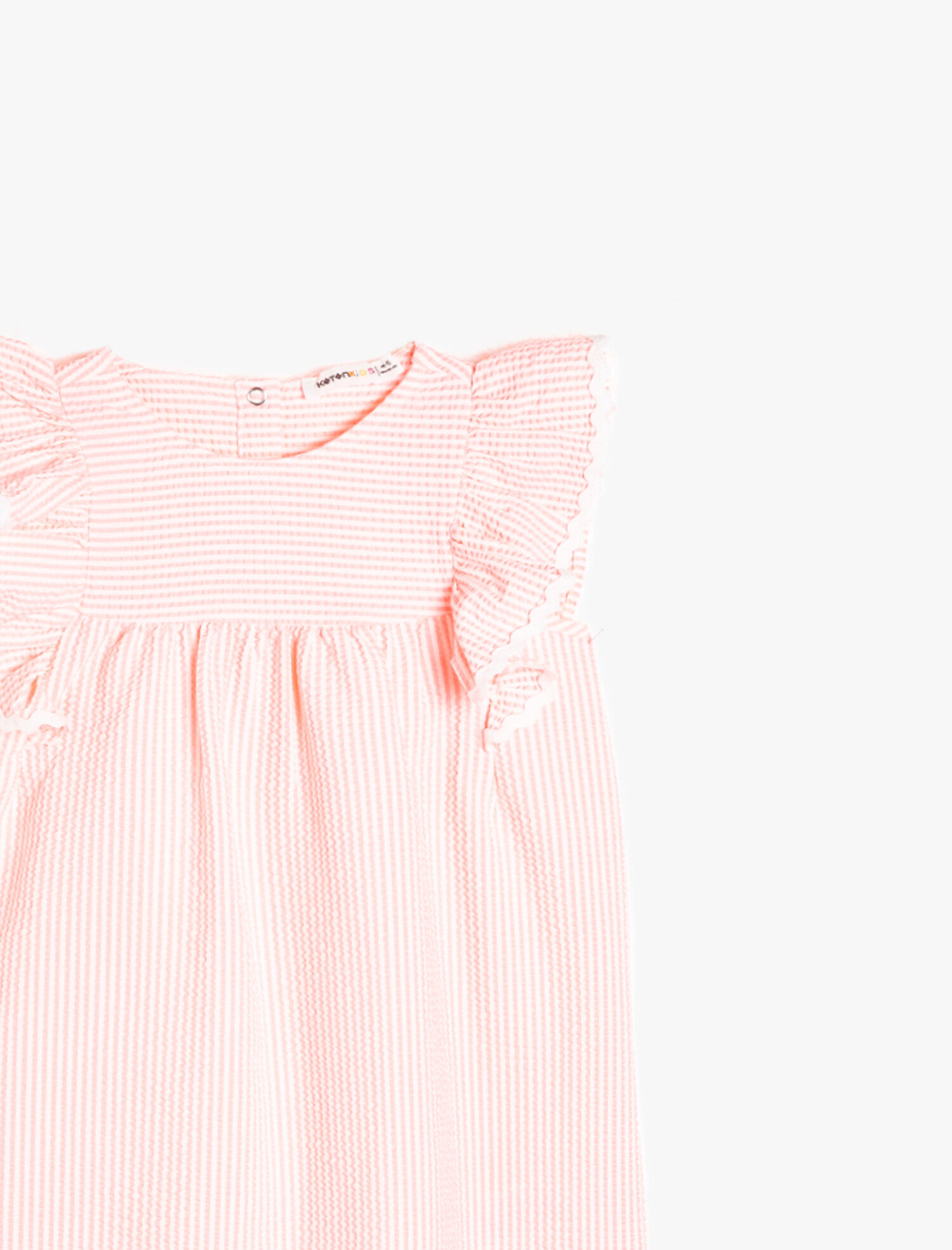 Kız Çocuk Fırfır Detaylı Elbise