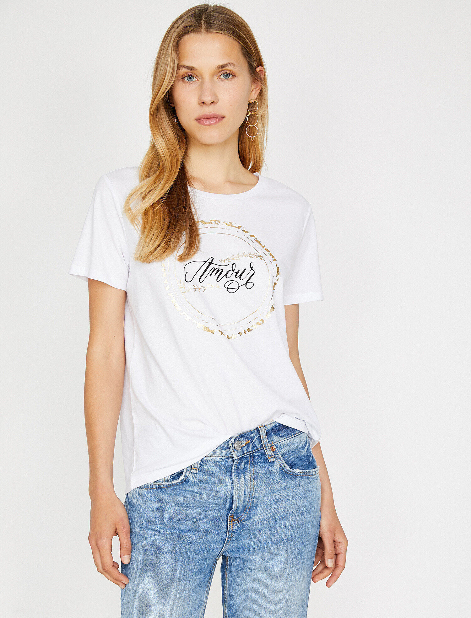   Yazılı Baskılı Tişört