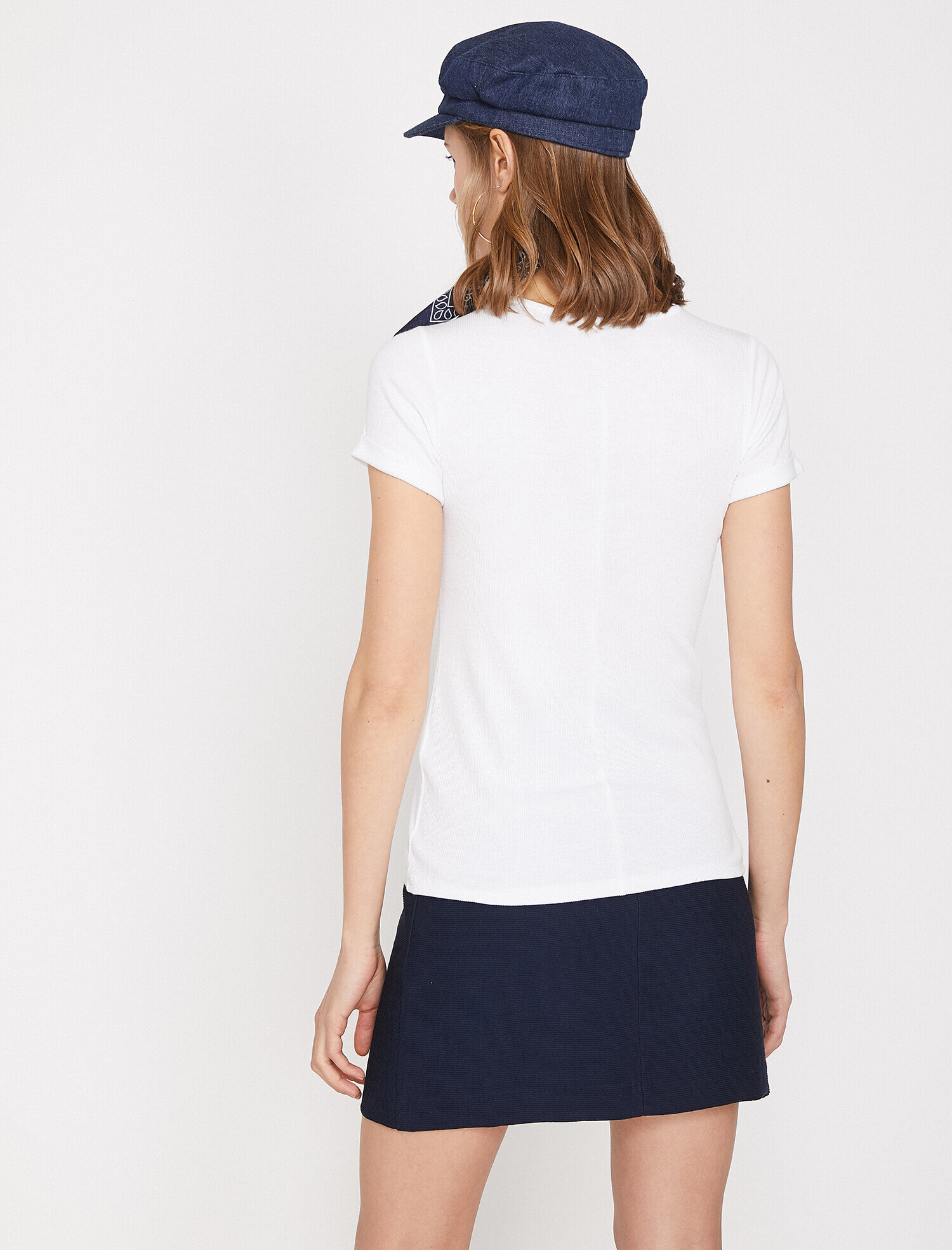   Bisiklet Yaka Tişört