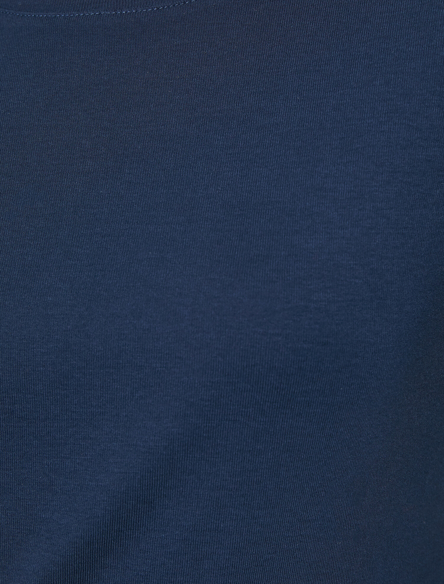   Bisiklet Yaka Kısa Kollu Fırfır Detaylı Tişört