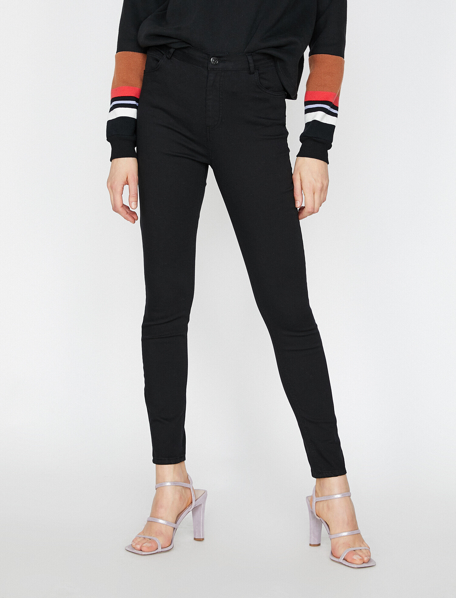   Kate Yüksek Bel Esnek Kumaşlı Dar Paça Skinny Denim Pantolon