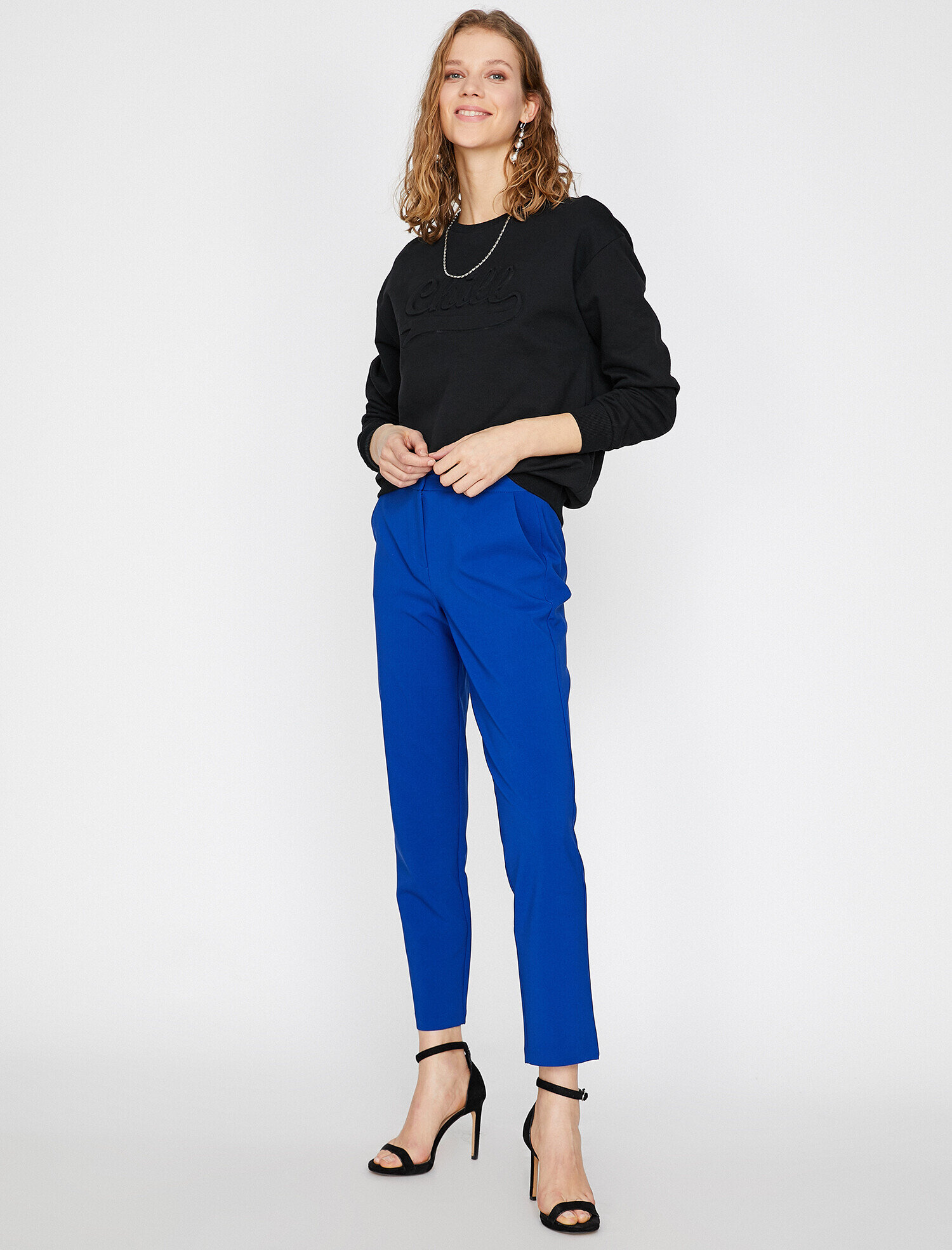   Cep Detaylı Pantolon