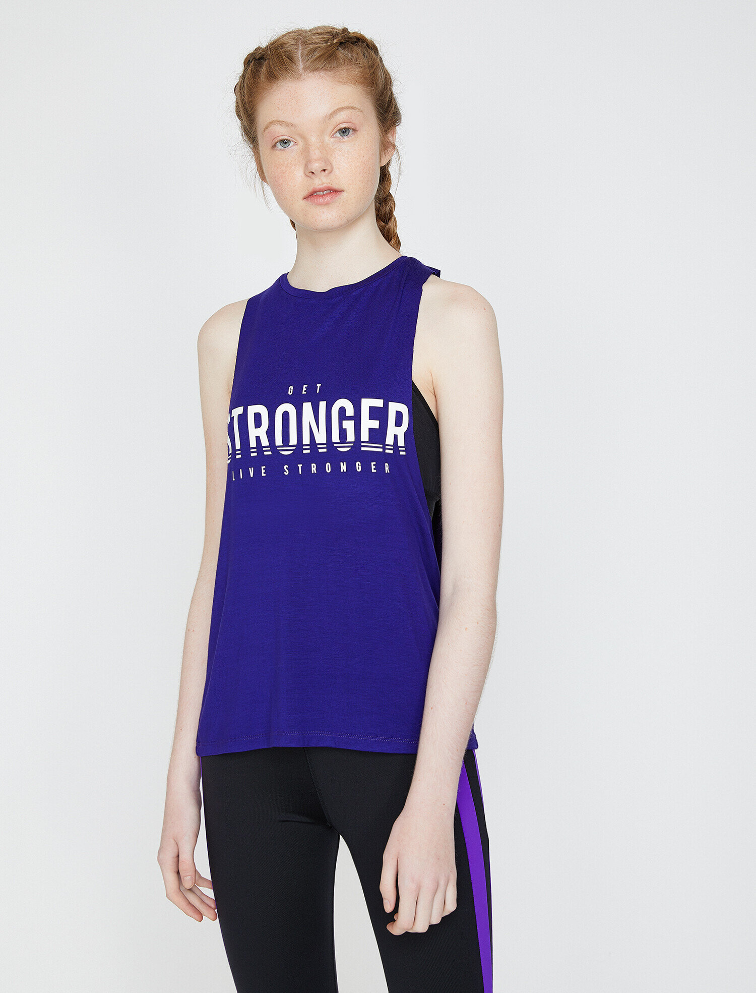   Yazılı Baskılı Atlet