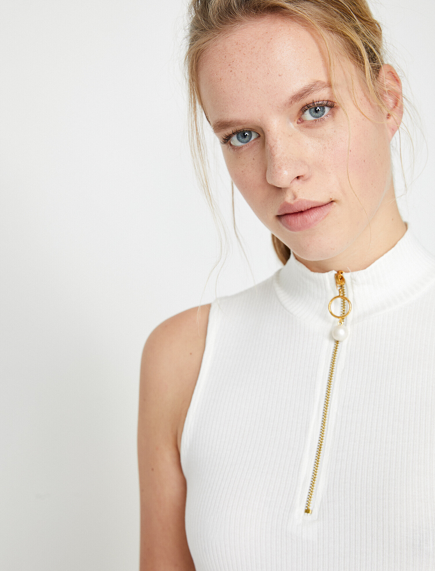   Fermuar Detaylı Atlet