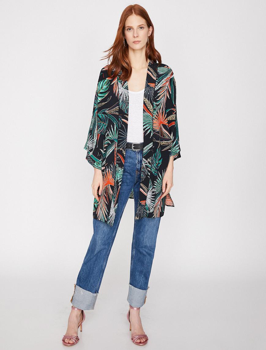   Çiçekli Kimono