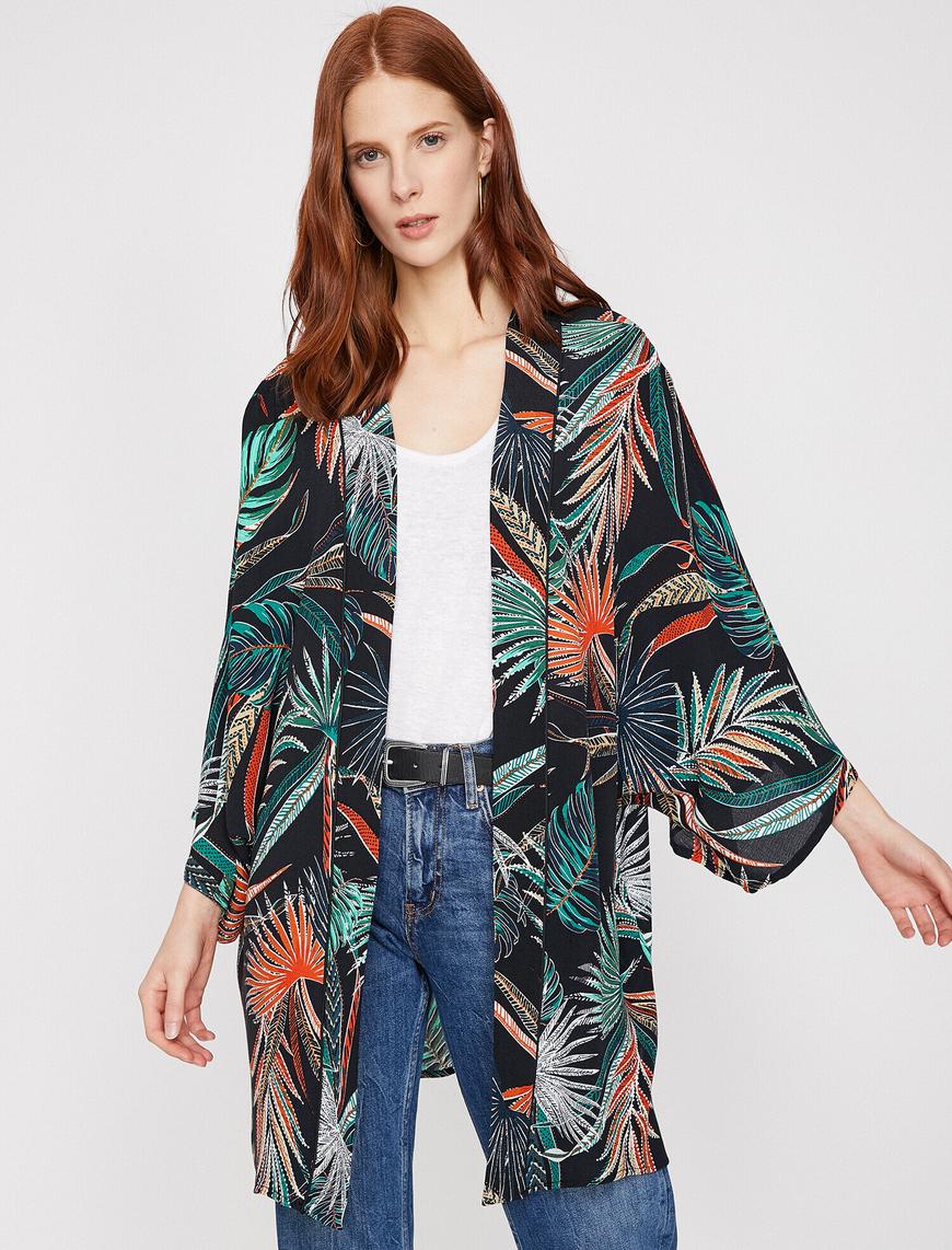   Çiçekli Kimono