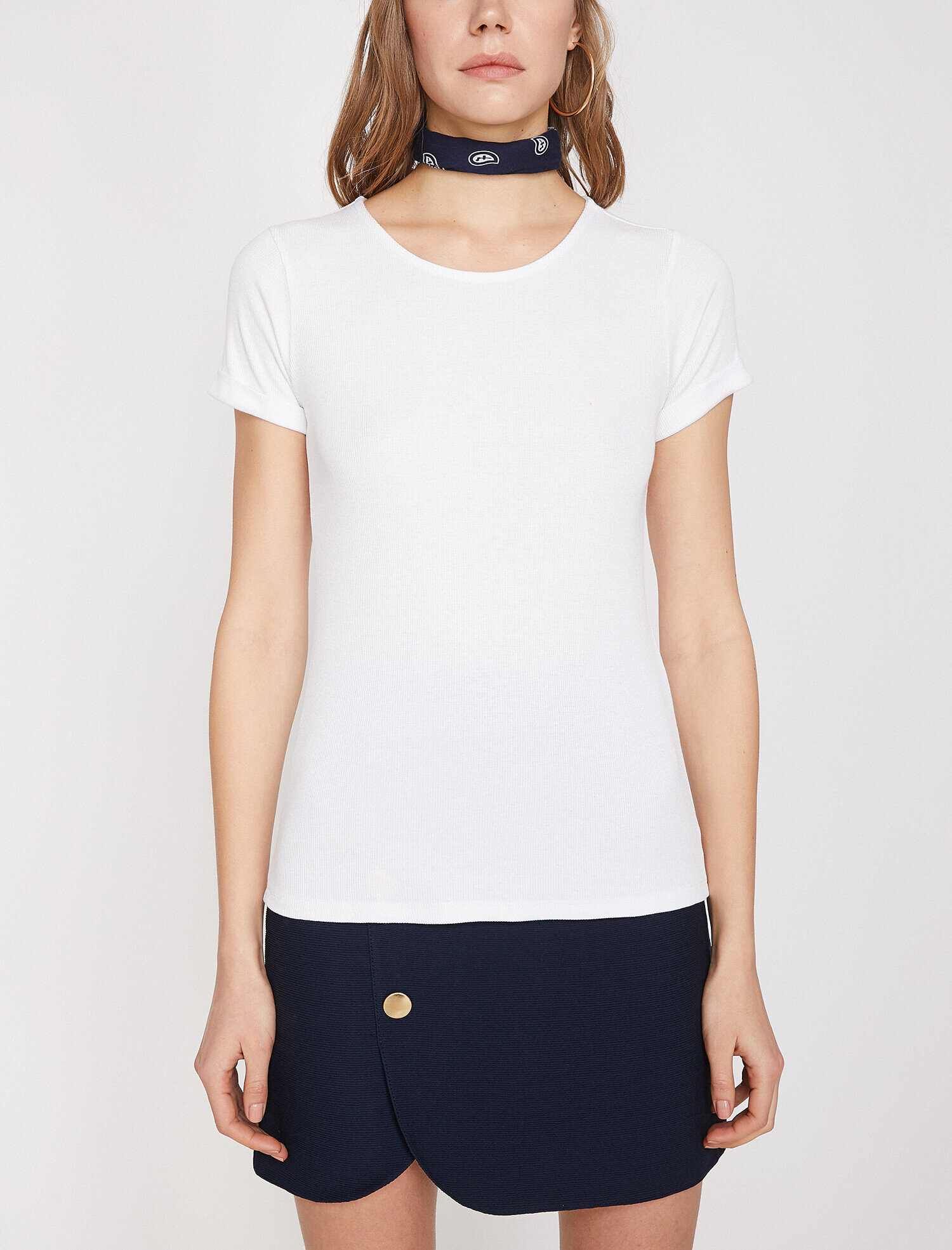   Bisiklet Yaka Tişört