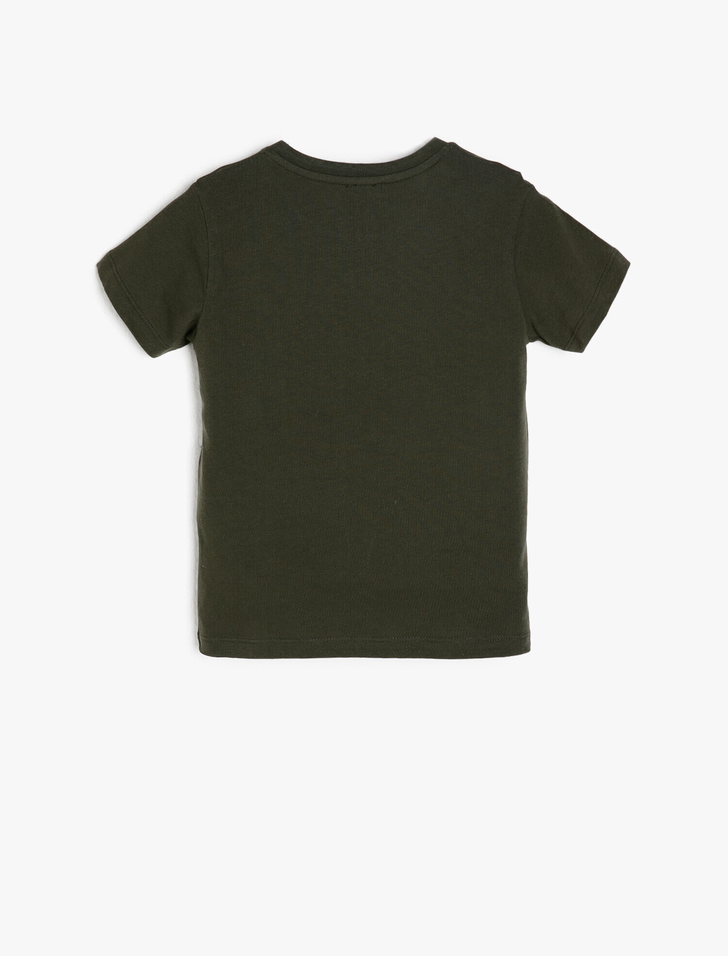  Erkek Çocuk Baskılı Tişört Kısa Kollu Bisiklet Yaka