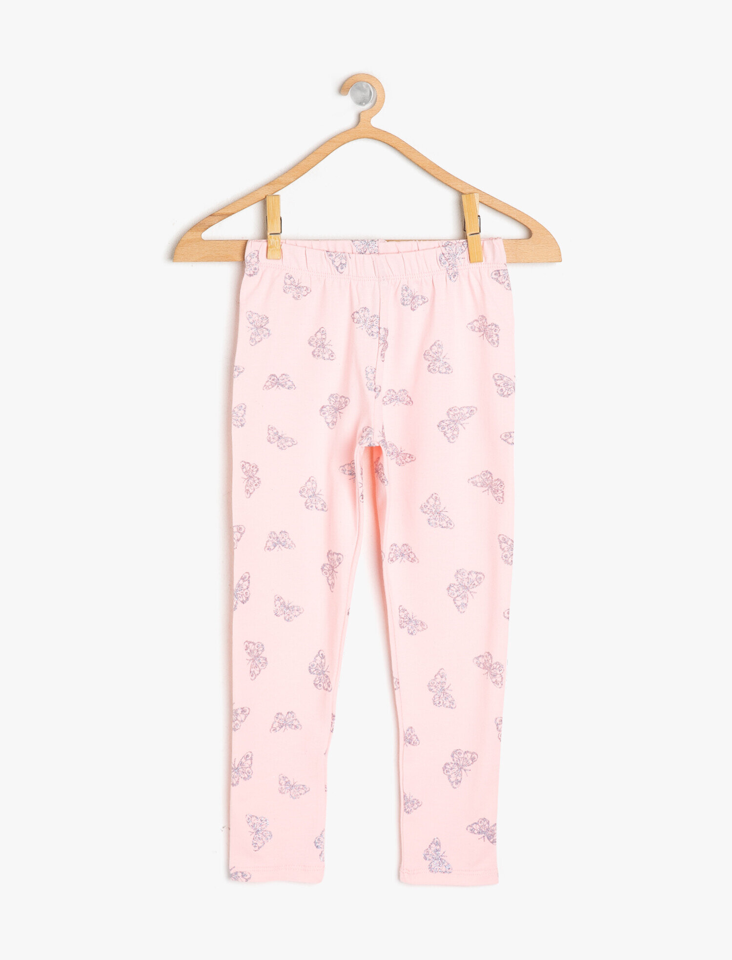  Kız Çocuk Baskılı Tayt